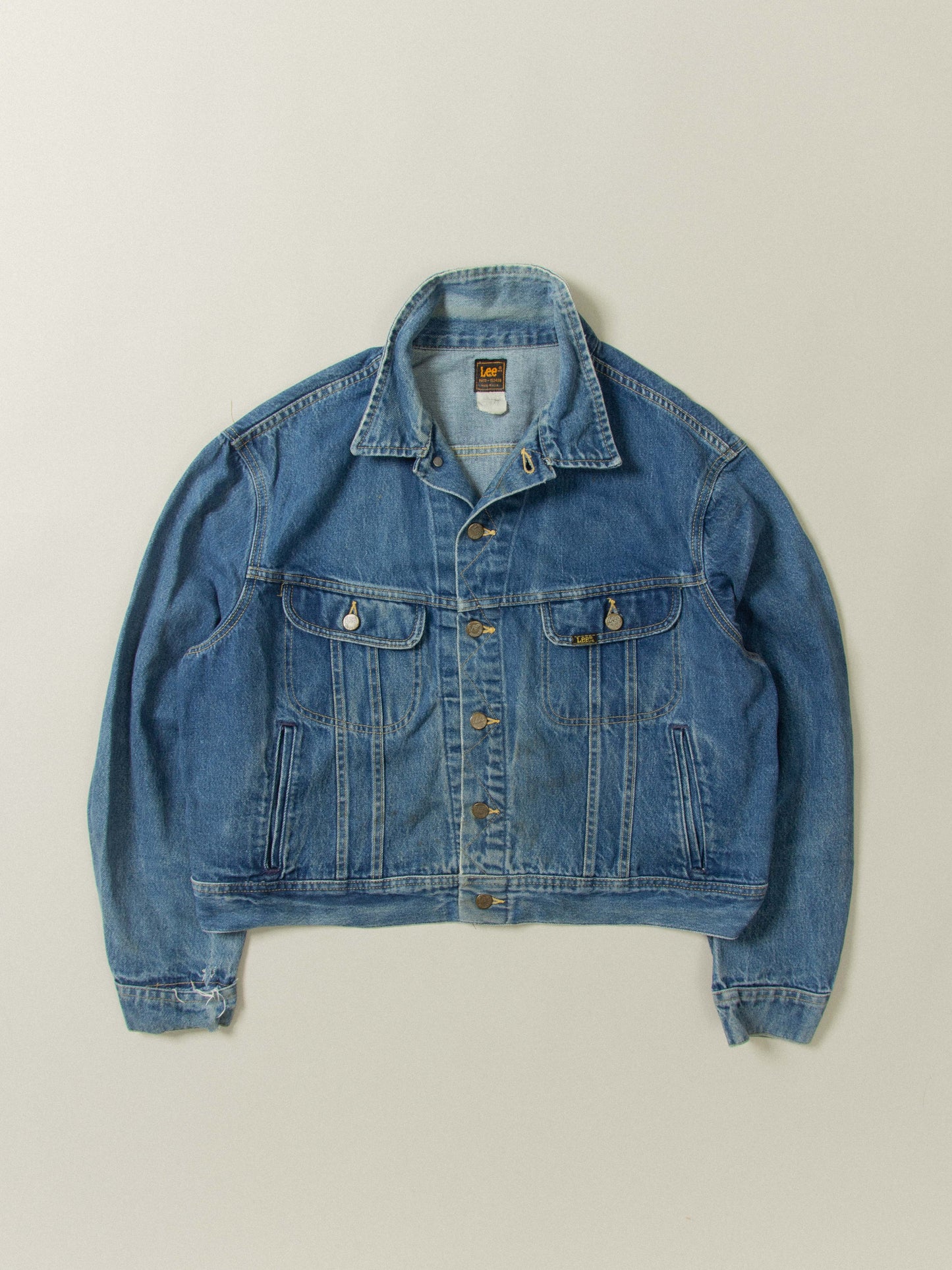 Vtg 1980s Lee Riders Denim Jacket - Made in USA (L)