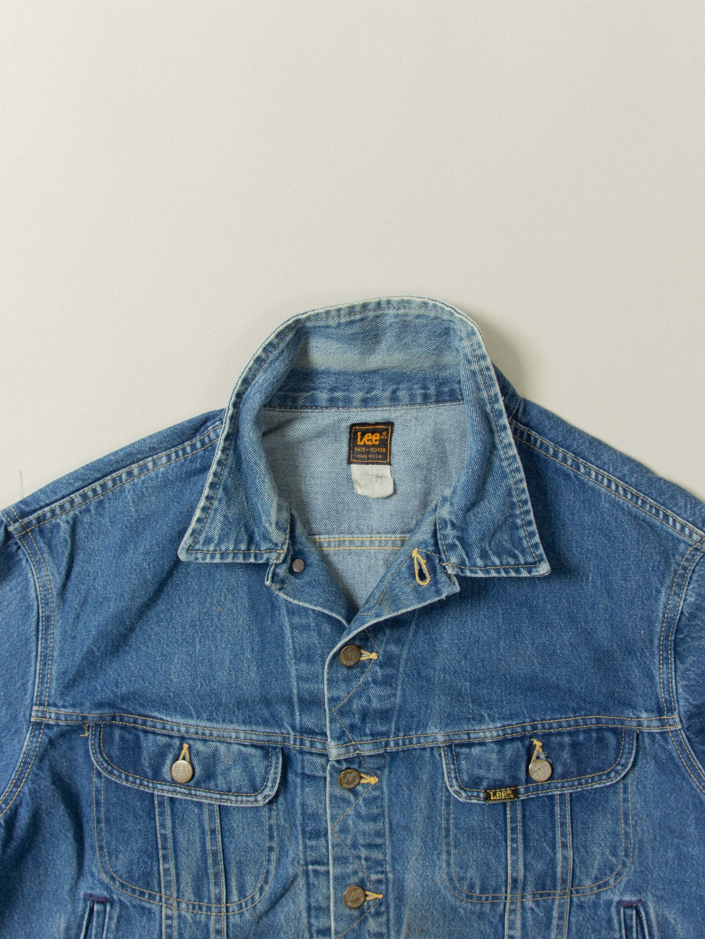 Vtg 1980s Lee Riders Denim Jacket - Made in USA (L)