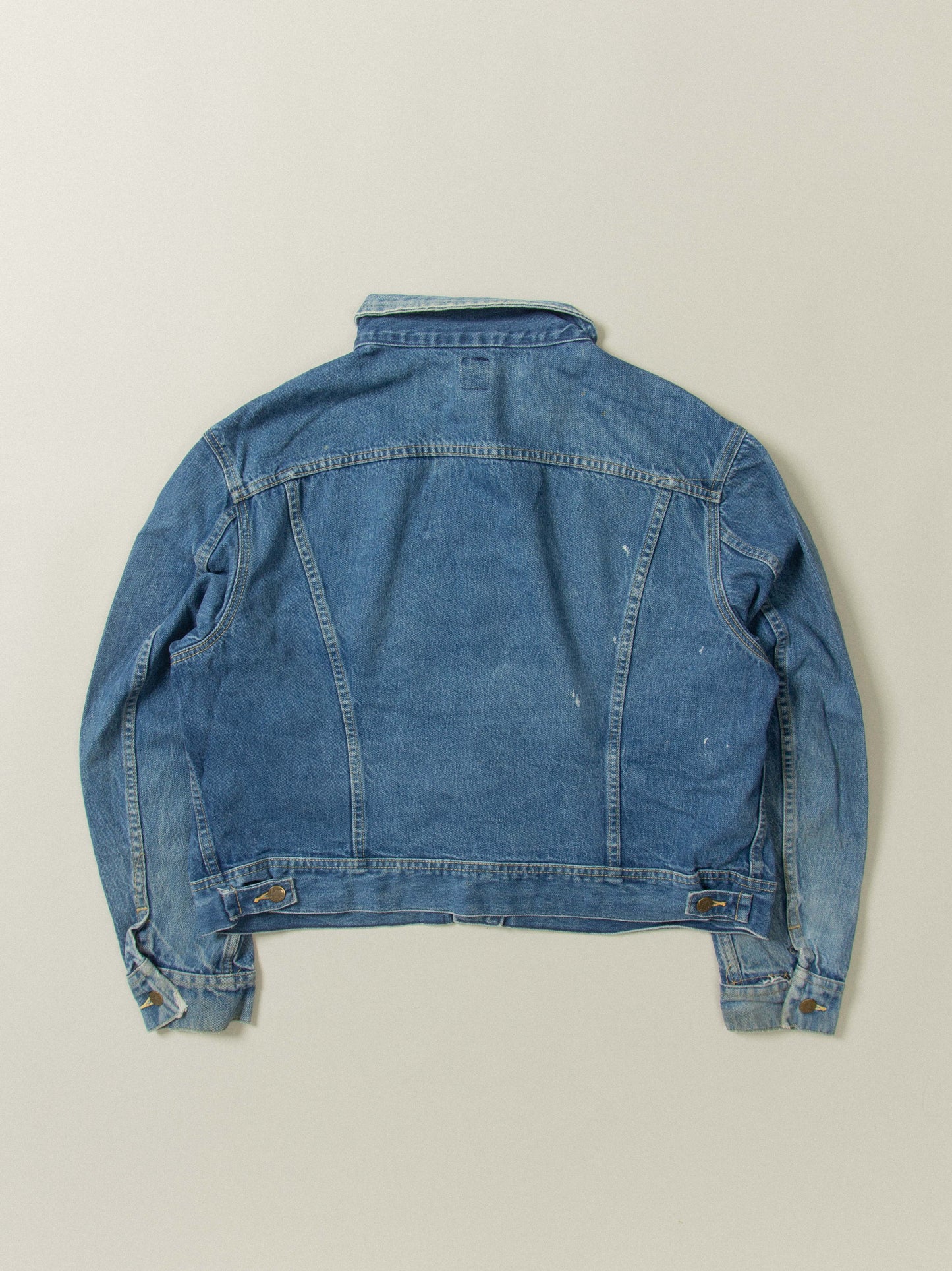 Vtg 1980s Lee Riders Denim Jacket - Made in USA (L)