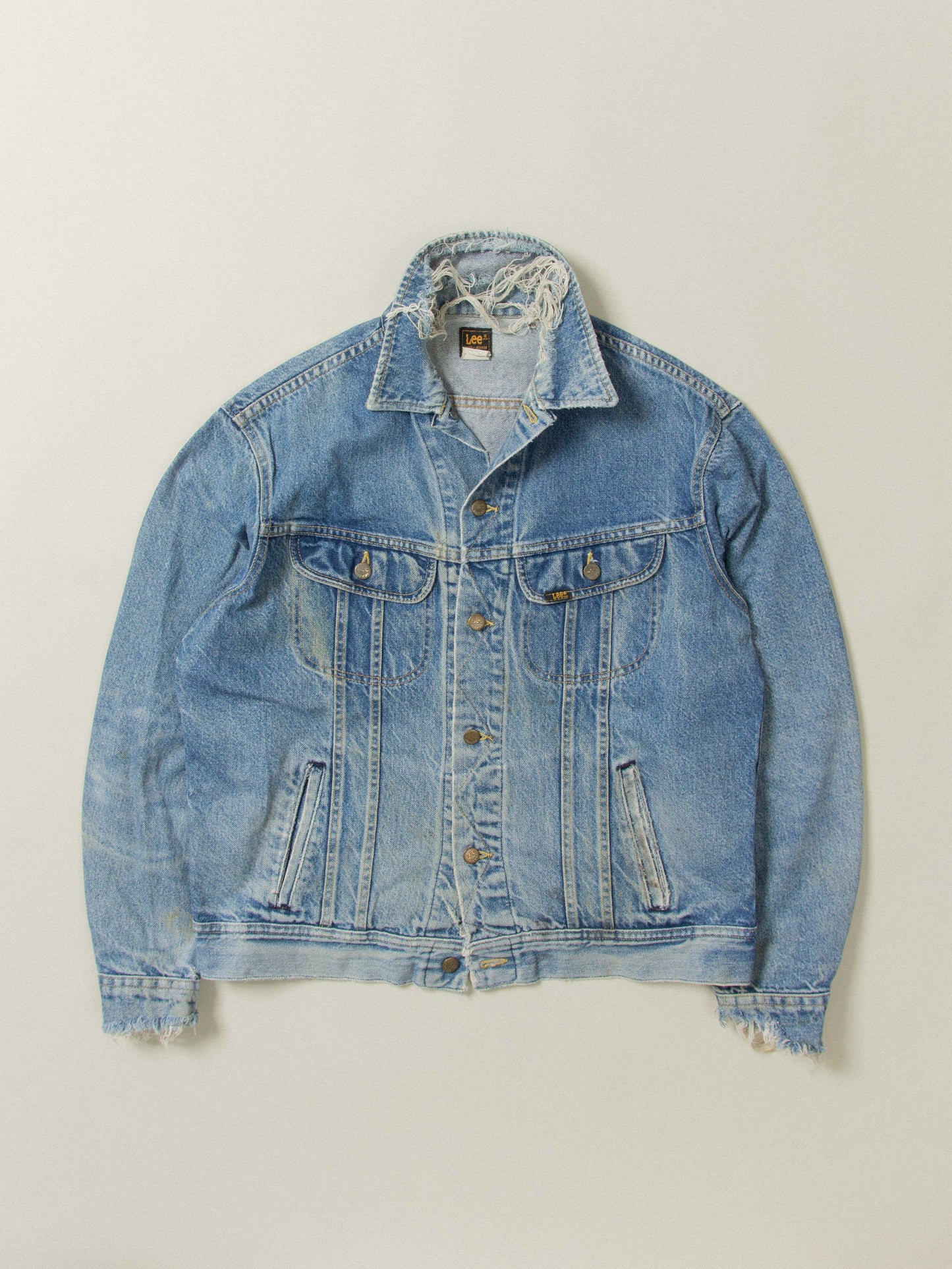 Vtg 1980s Lee Denim Jacket (XL)
