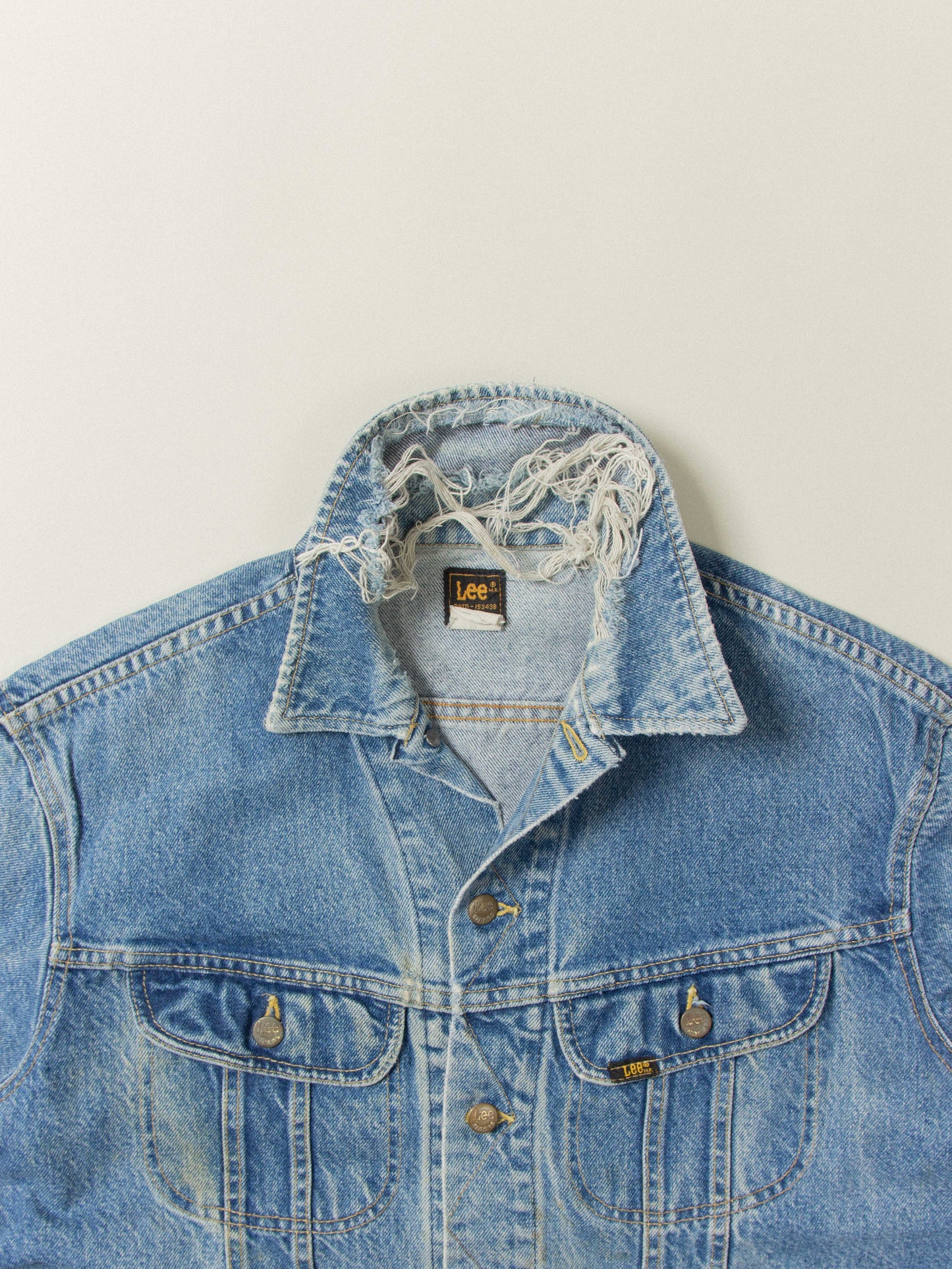 Vtg 1980s Lee Denim Jacket (XL)