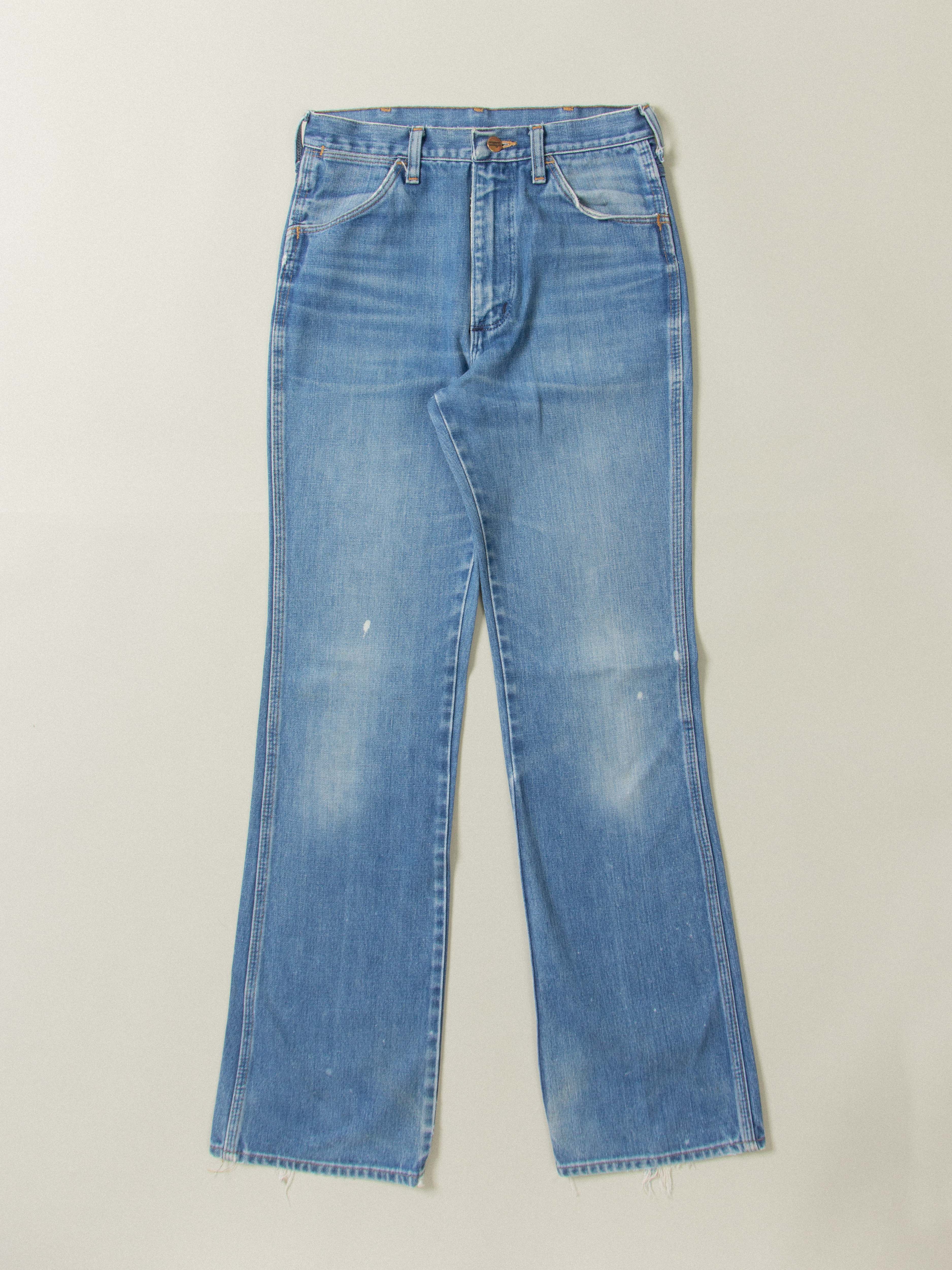 Vtg 1980s Wrangler 'No Fault' Jean - Made in USA (30x34)