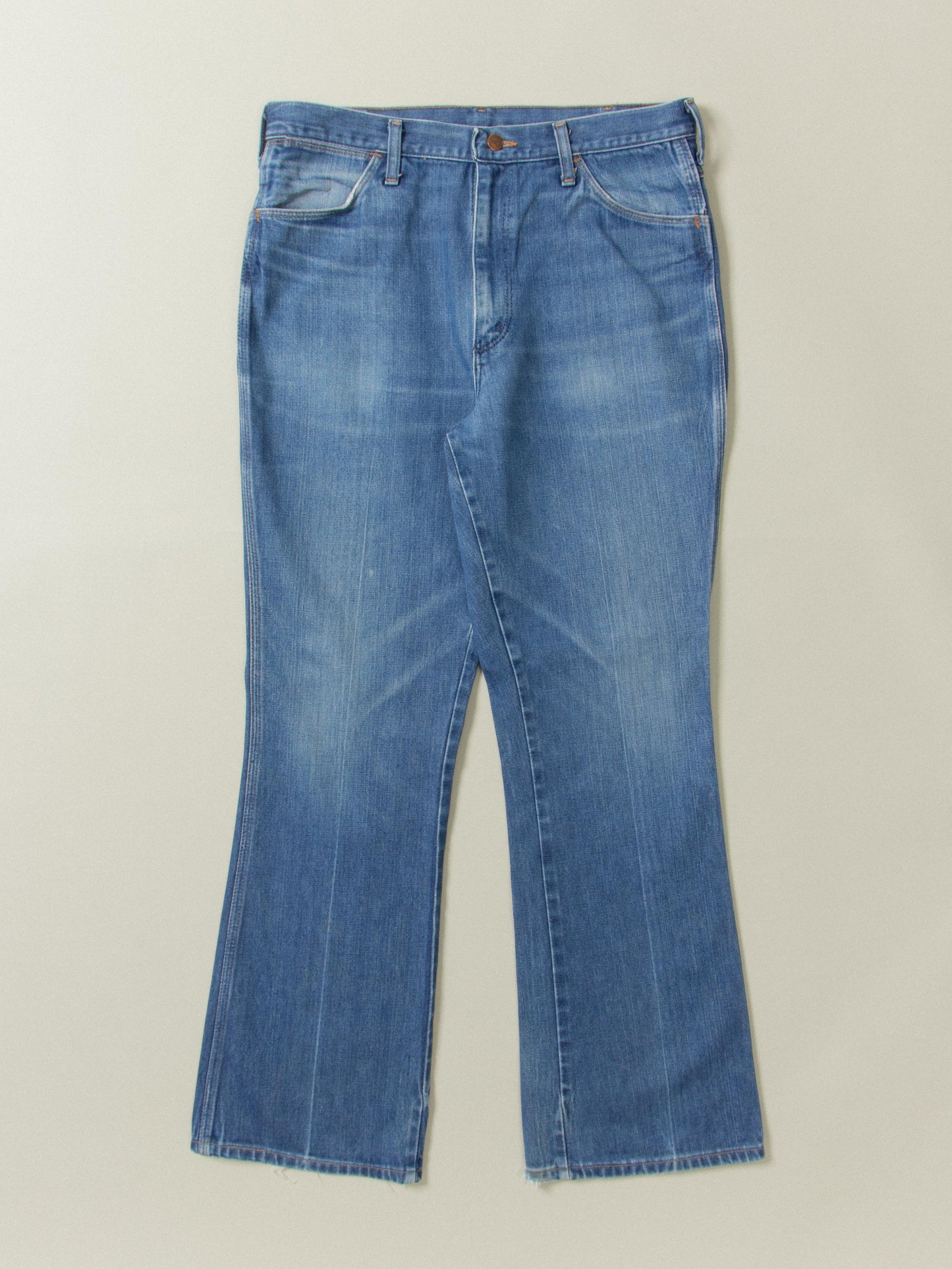 Vtg 1980s Wrangler 'No Fault' Jean - Made in USA (34x33)