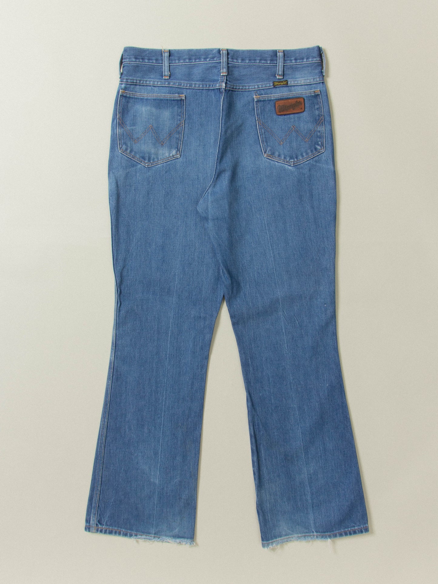 Vtg 1980s Wrangler 'No Fault' Jean - Made in USA (34x33)