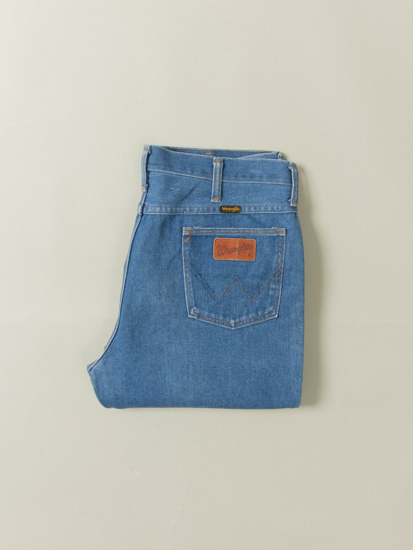 Vtg 1970s Wrangler Denim - Made in USA (36x30)