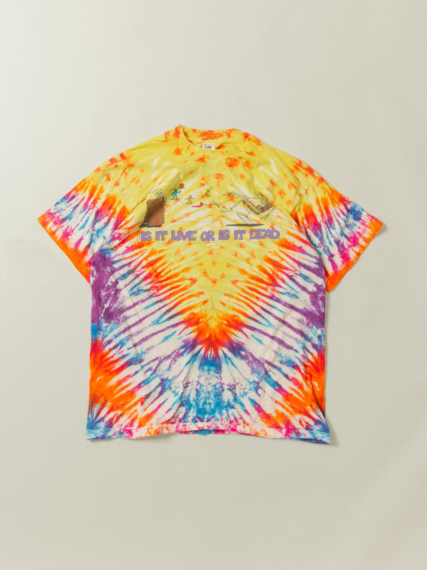 Vtg 1990s Grateful Dead Tee by Fruit of the Loom - Made in USA (L/XL)