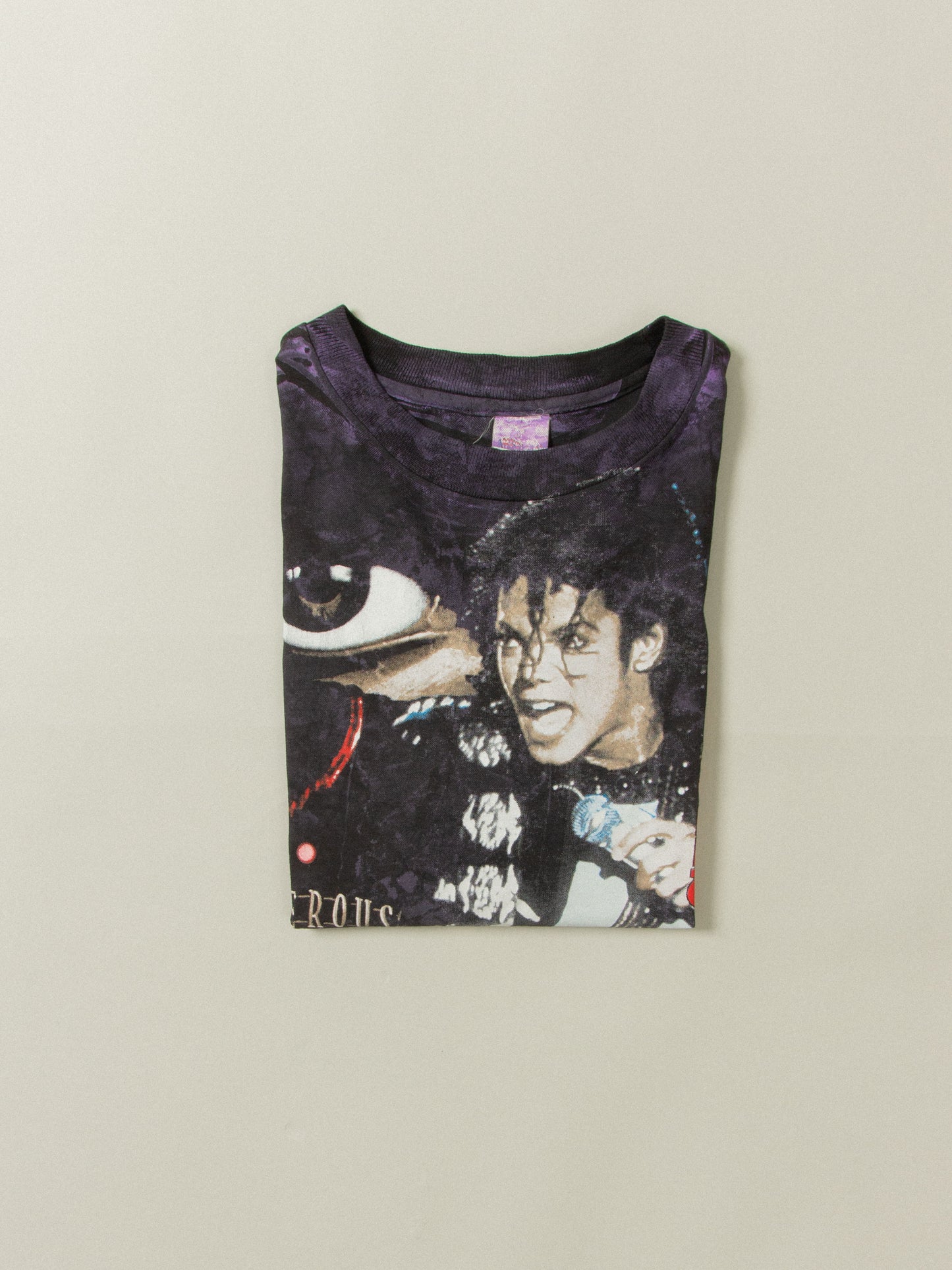 Vtg Rare 1992 Michael Jackson "Dangerous" Promo Tee (L)