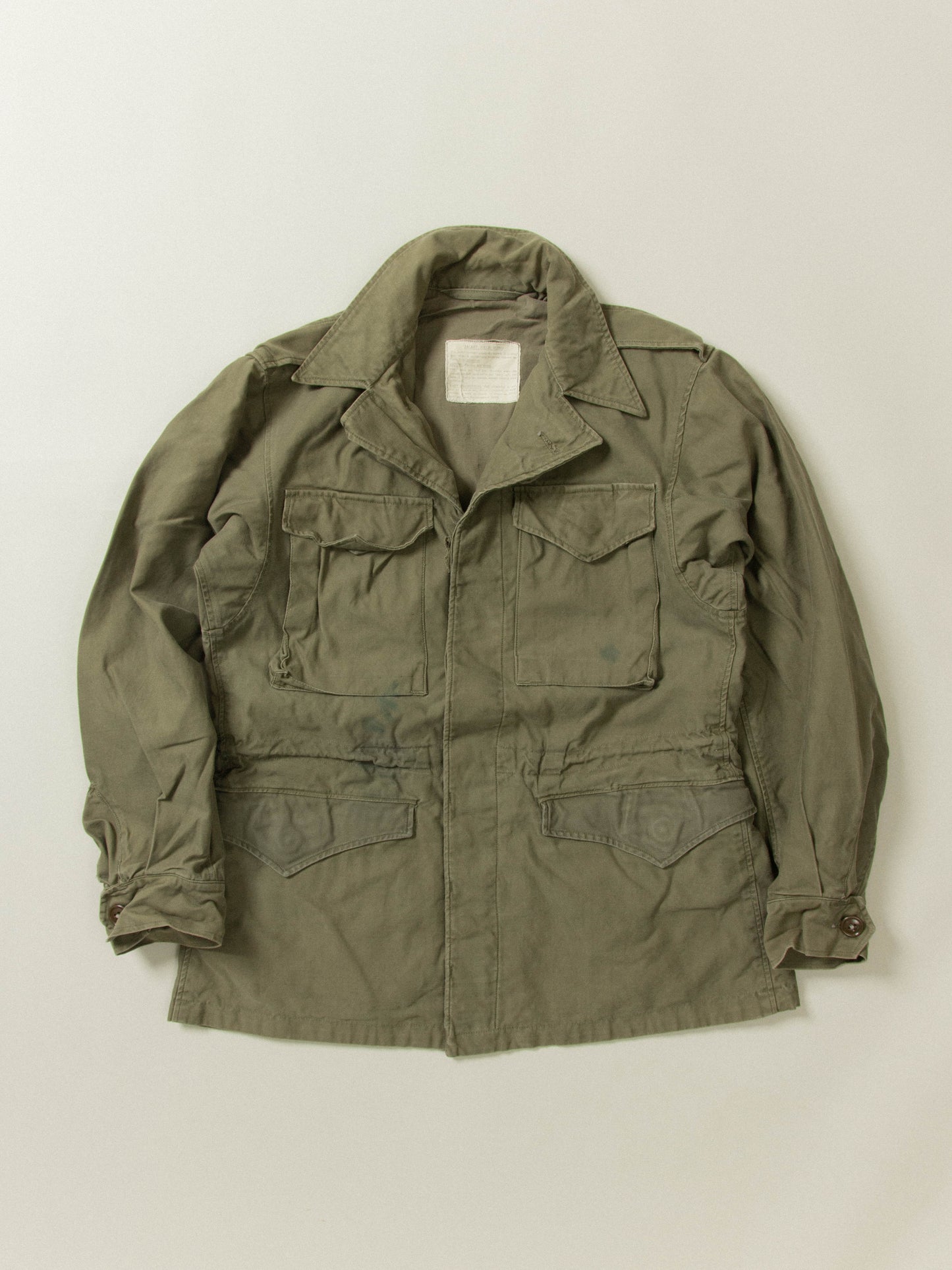 Vtg WWII US Army M-43 Field Jacket (S)