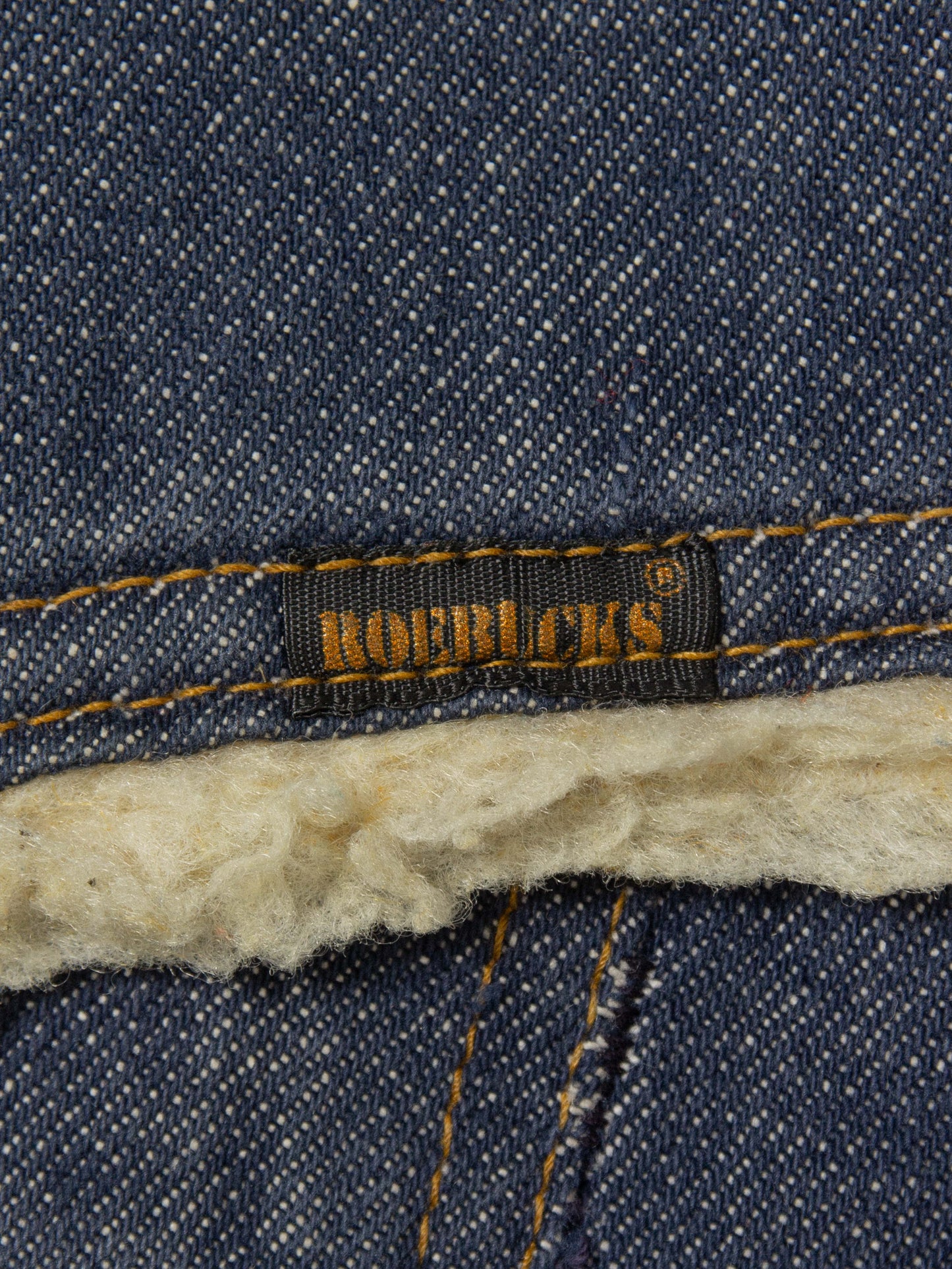 Vtg 1970s Sears Roebucks Western Denim Coat - Made in USA (M)