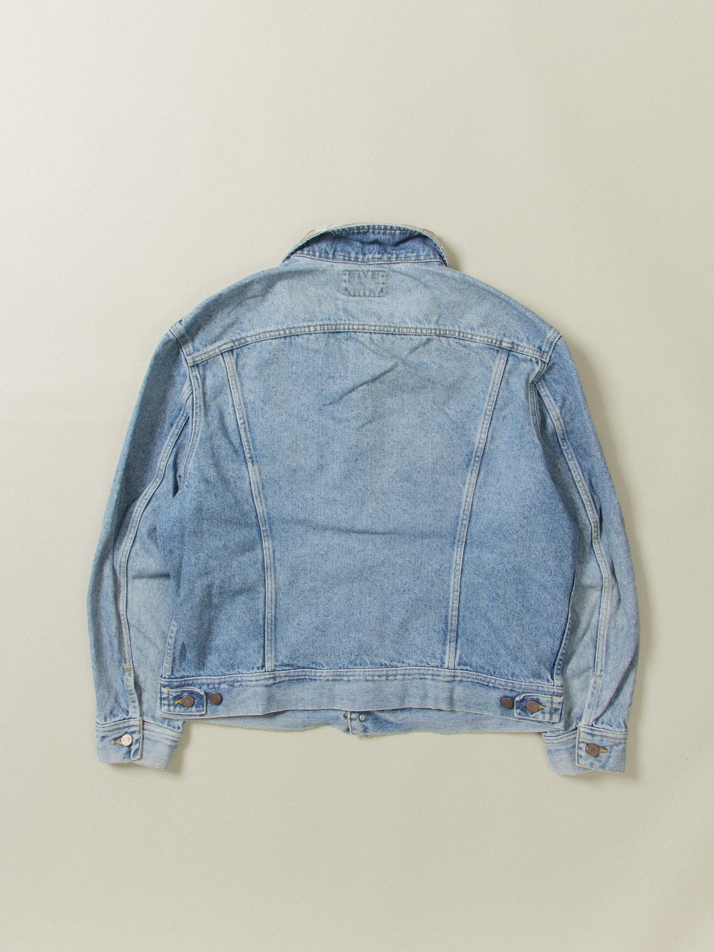 Vtg 1990s Lee Denim Jacket - Made in USA (L)