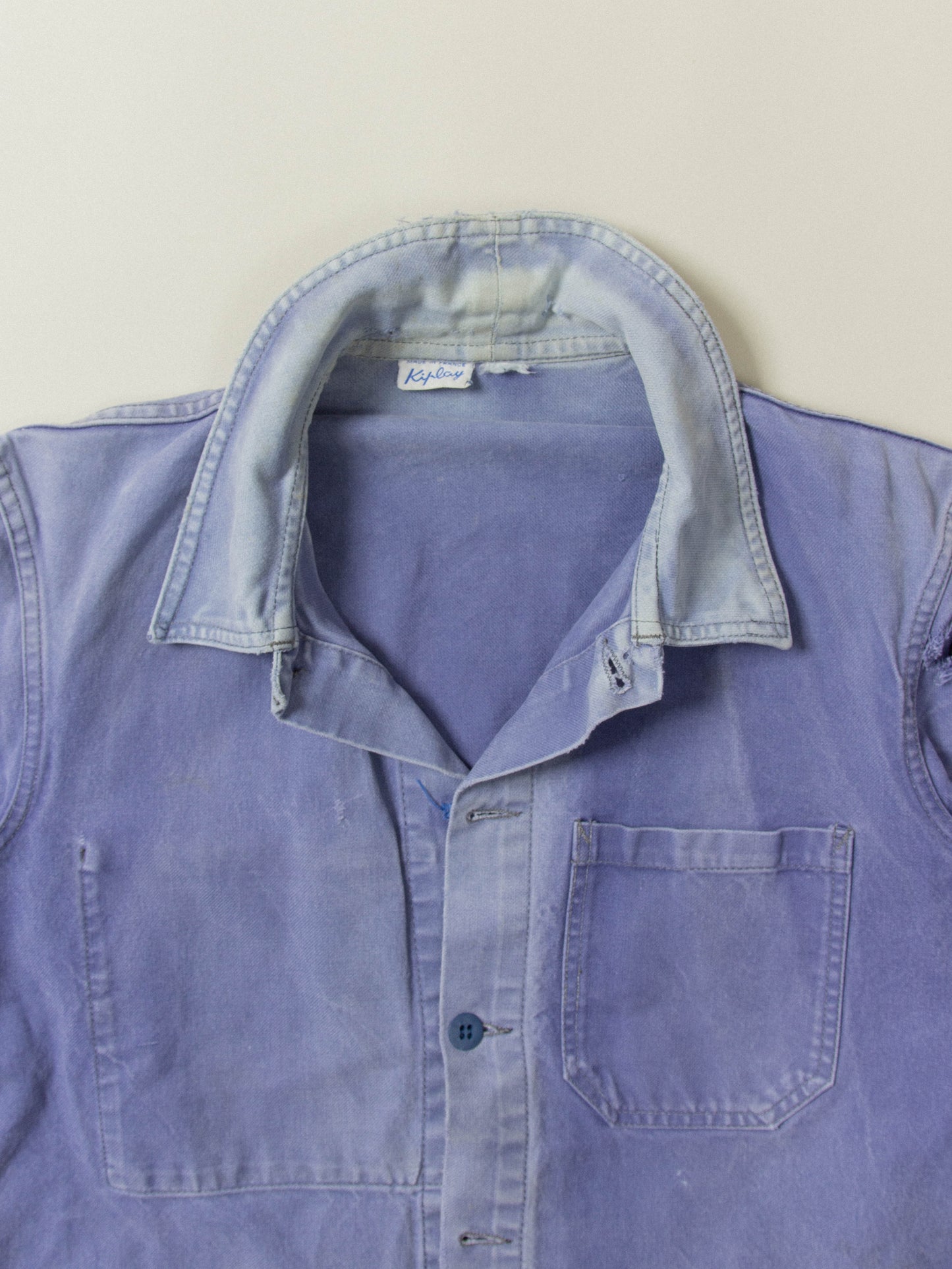 Vtg 1960s Kiplay Work Jacket - Made in France (S)