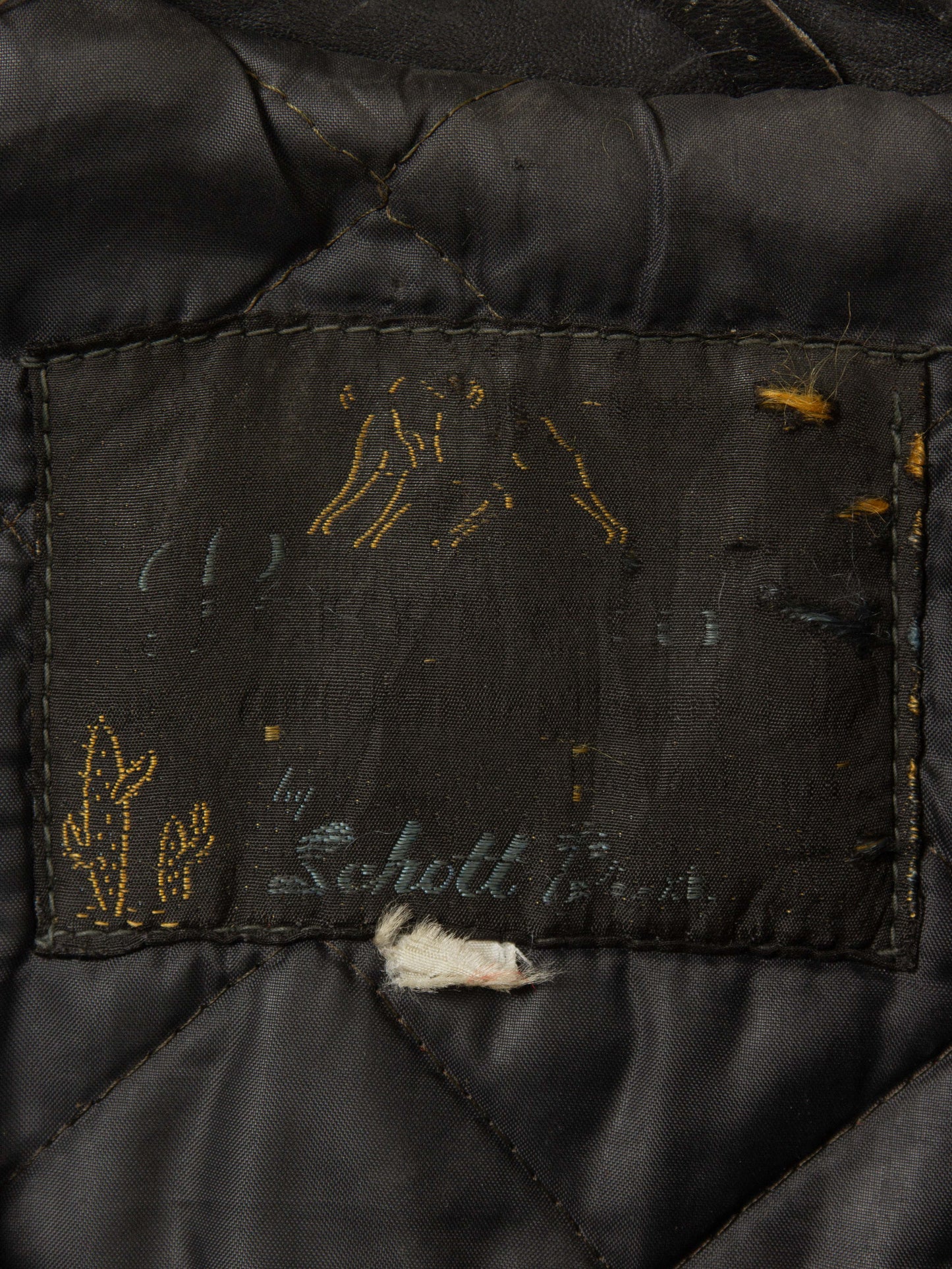 Vtg 1960s Schott Cafe Racer Jacket (M/L)