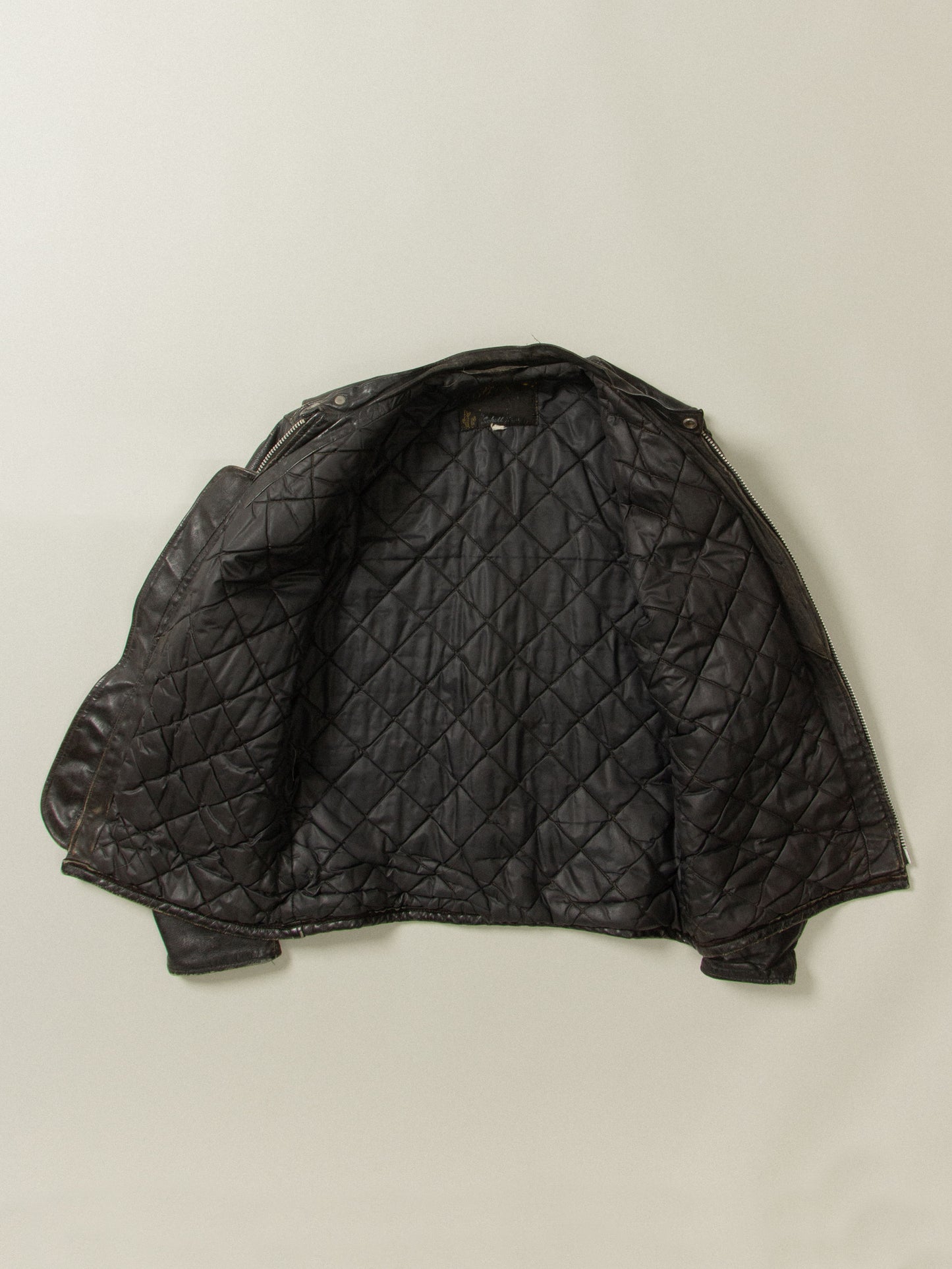 Vtg 1960s Schott Cafe Racer Jacket (M/L)