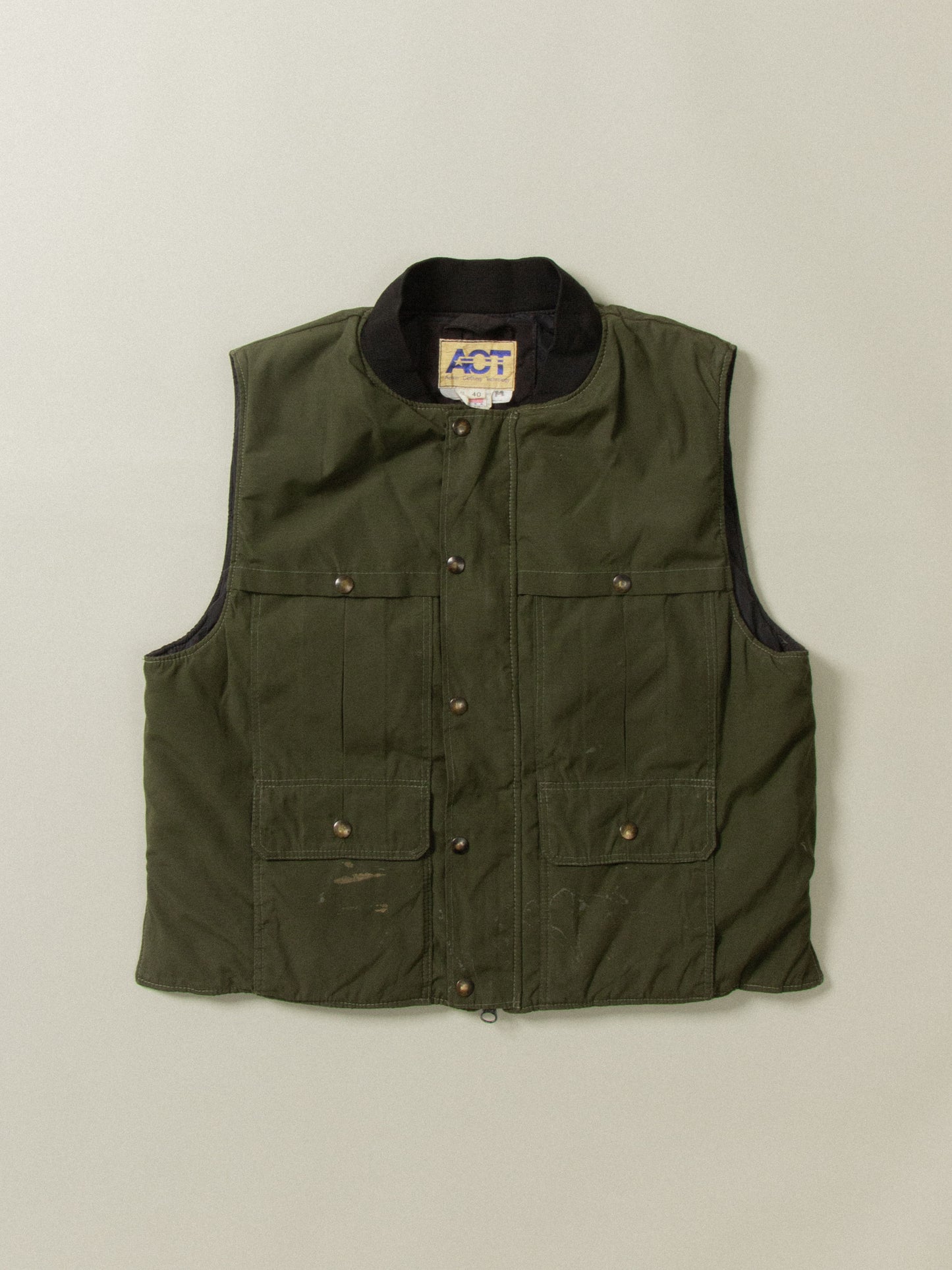 Vtg ACT Hunting Vest - Made in USA (S/M)