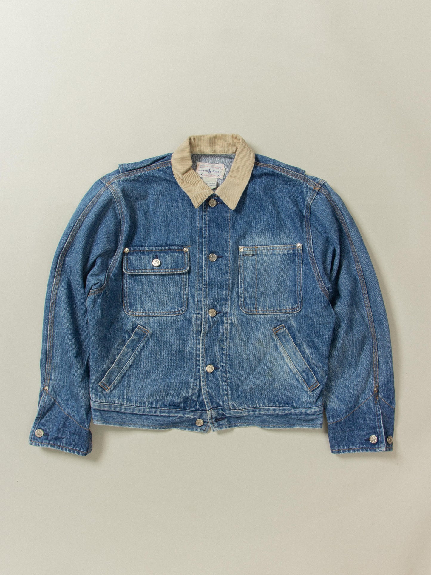 Vtg 1980s Ralph Lauren Denim Jacket (M)