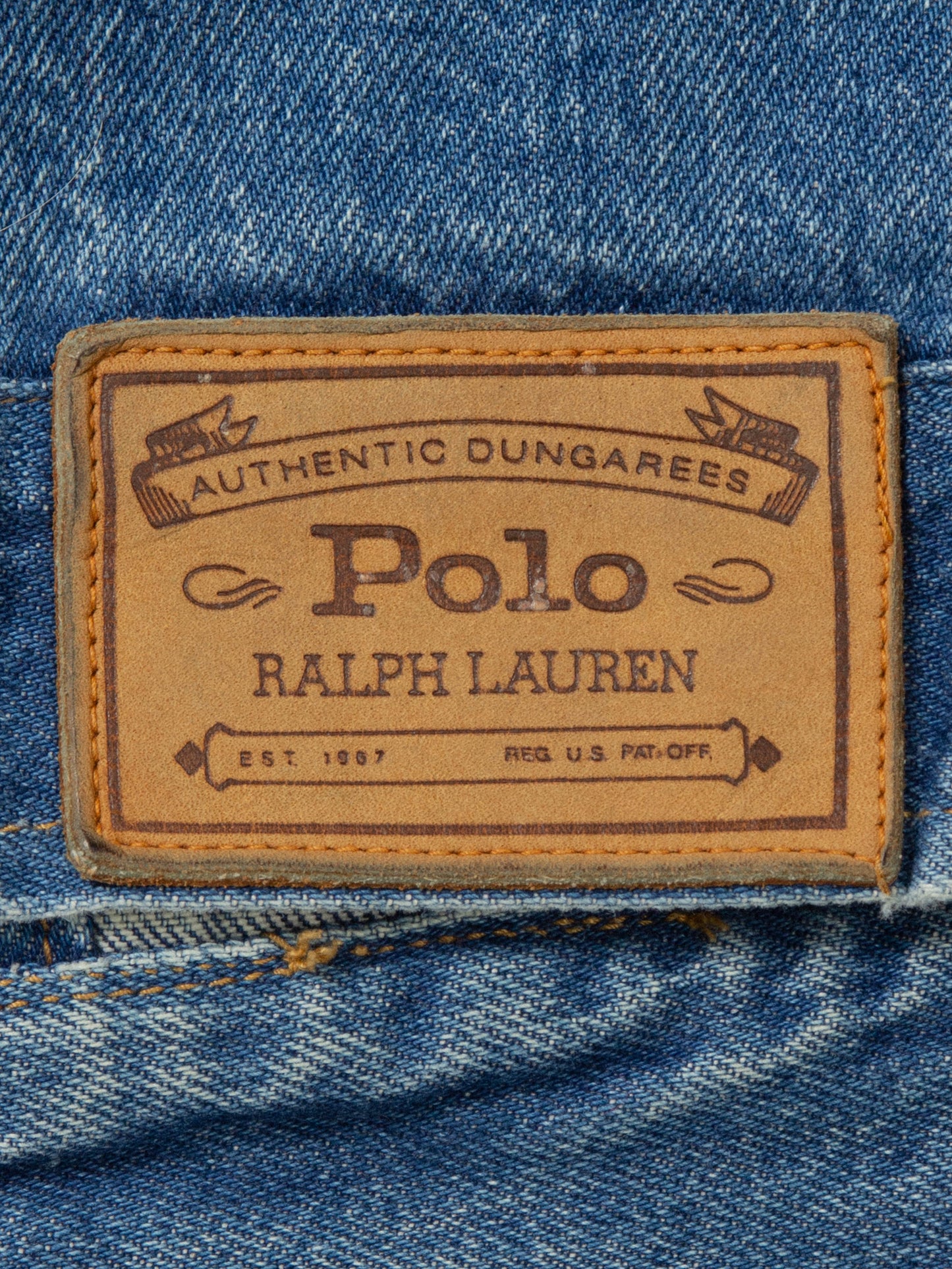 Vtg 1980s Ralph Lauren Denim Jacket (M)