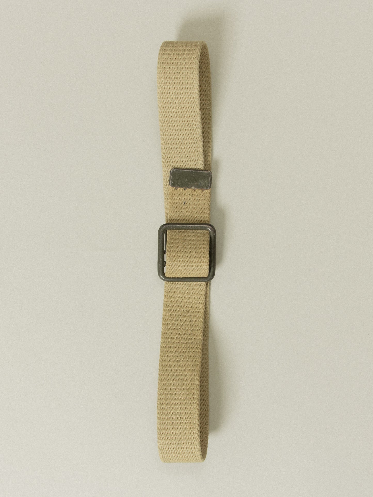 Vtg 1960s-1980s French Army Canvas Belts