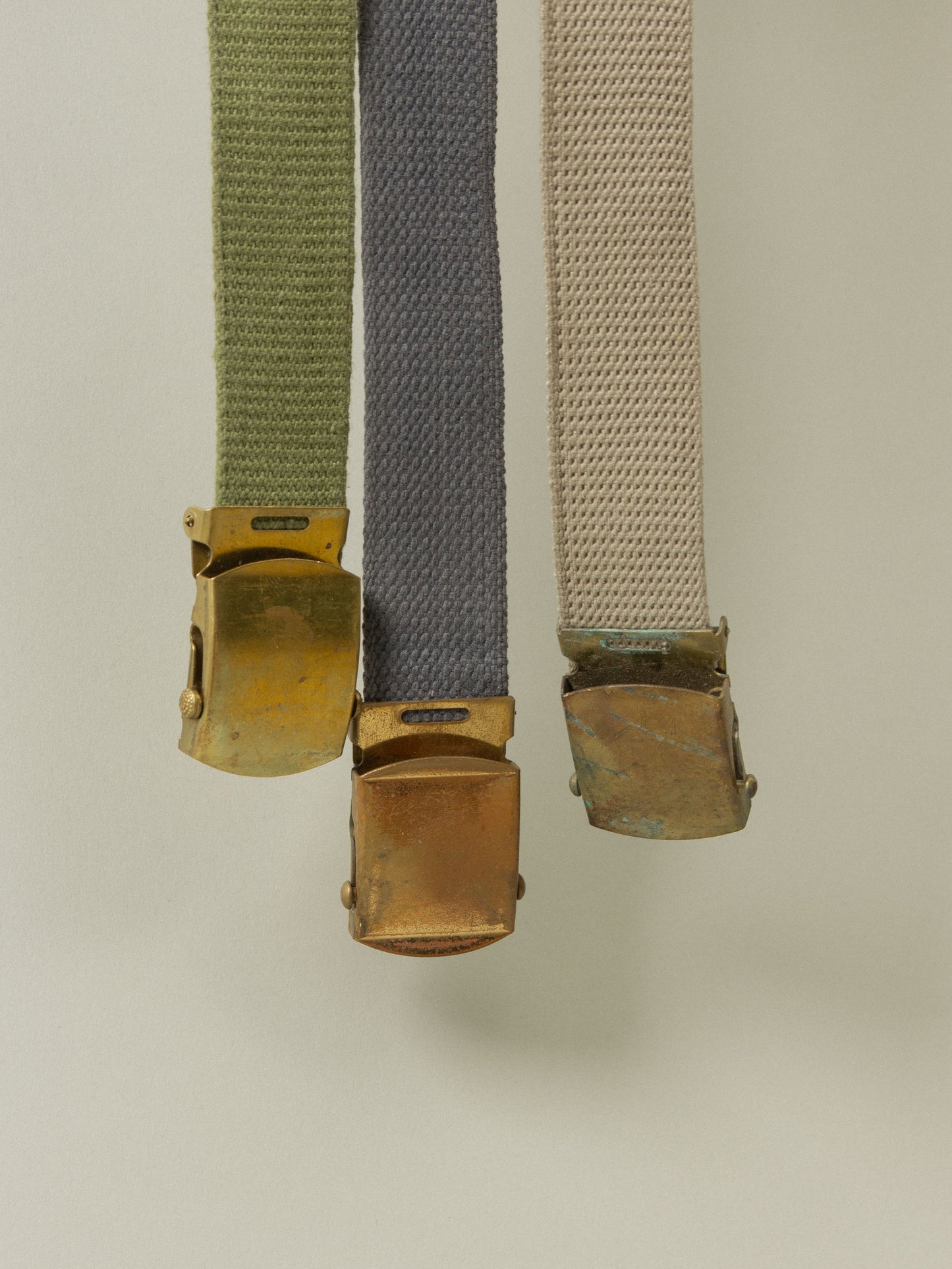 Vtg 1960s-1980s Military Canvas Belts