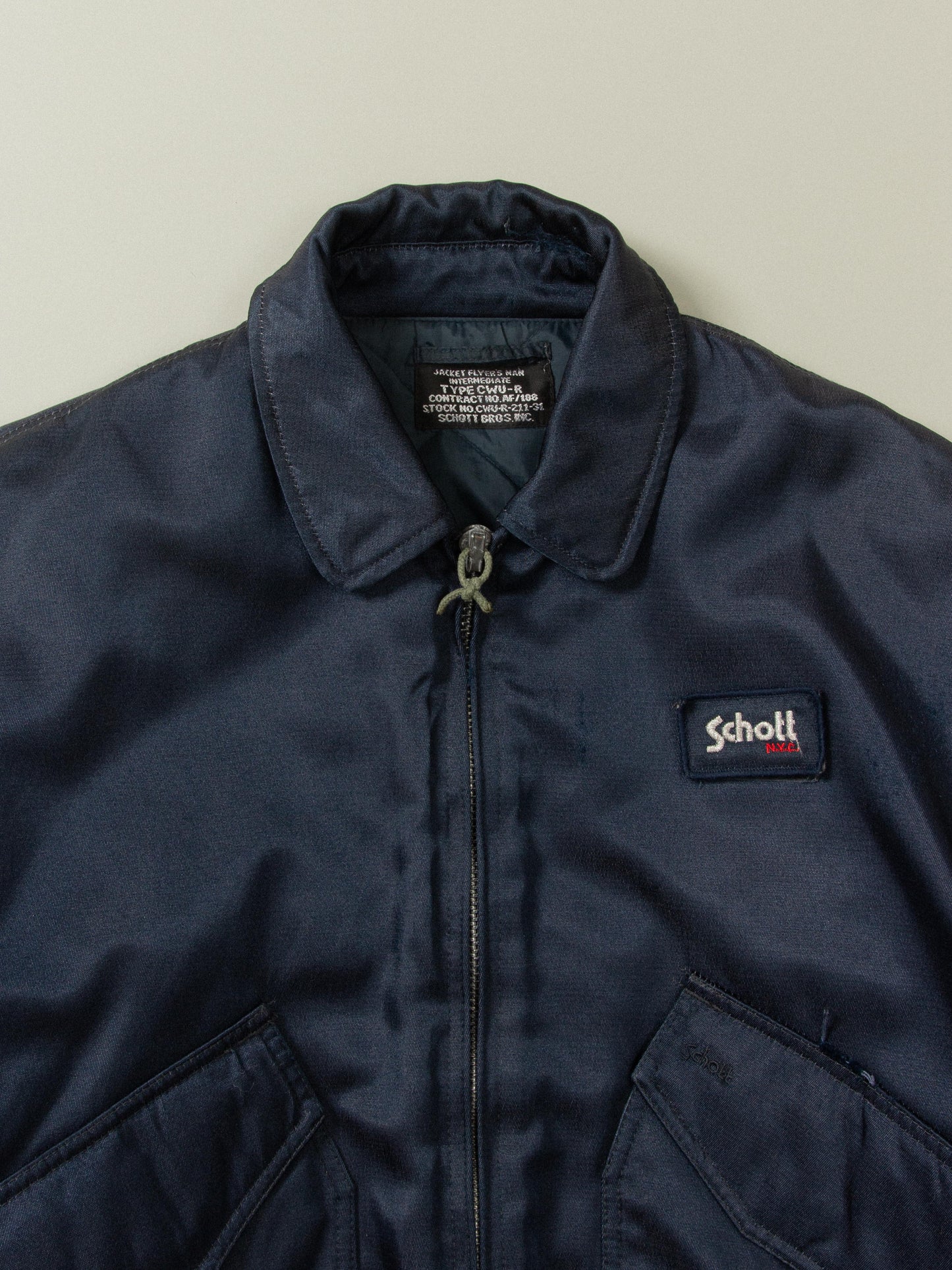 Vtg 1990s Schott NYC Heavy CWU Jacket (XL)