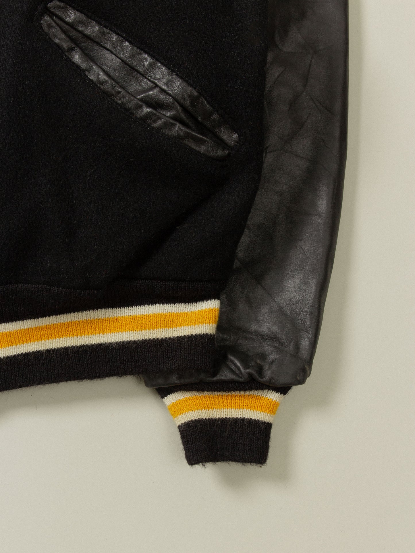 Vtg 1990s DeLong NHL Varsity Jacket - Made in USA (L/XL)