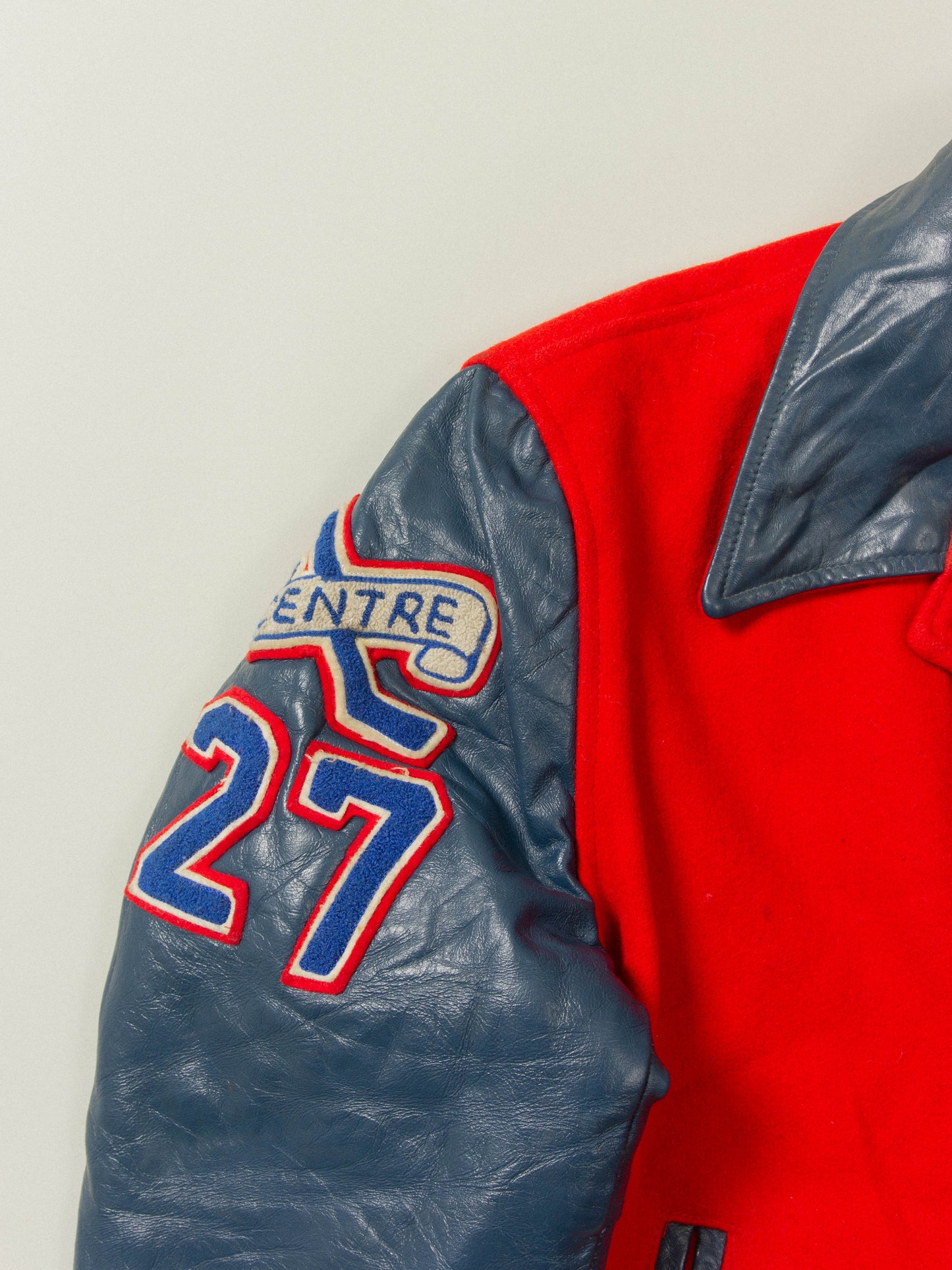 Vtg 1980s Frankford Canadians Hockey Jacket (M)