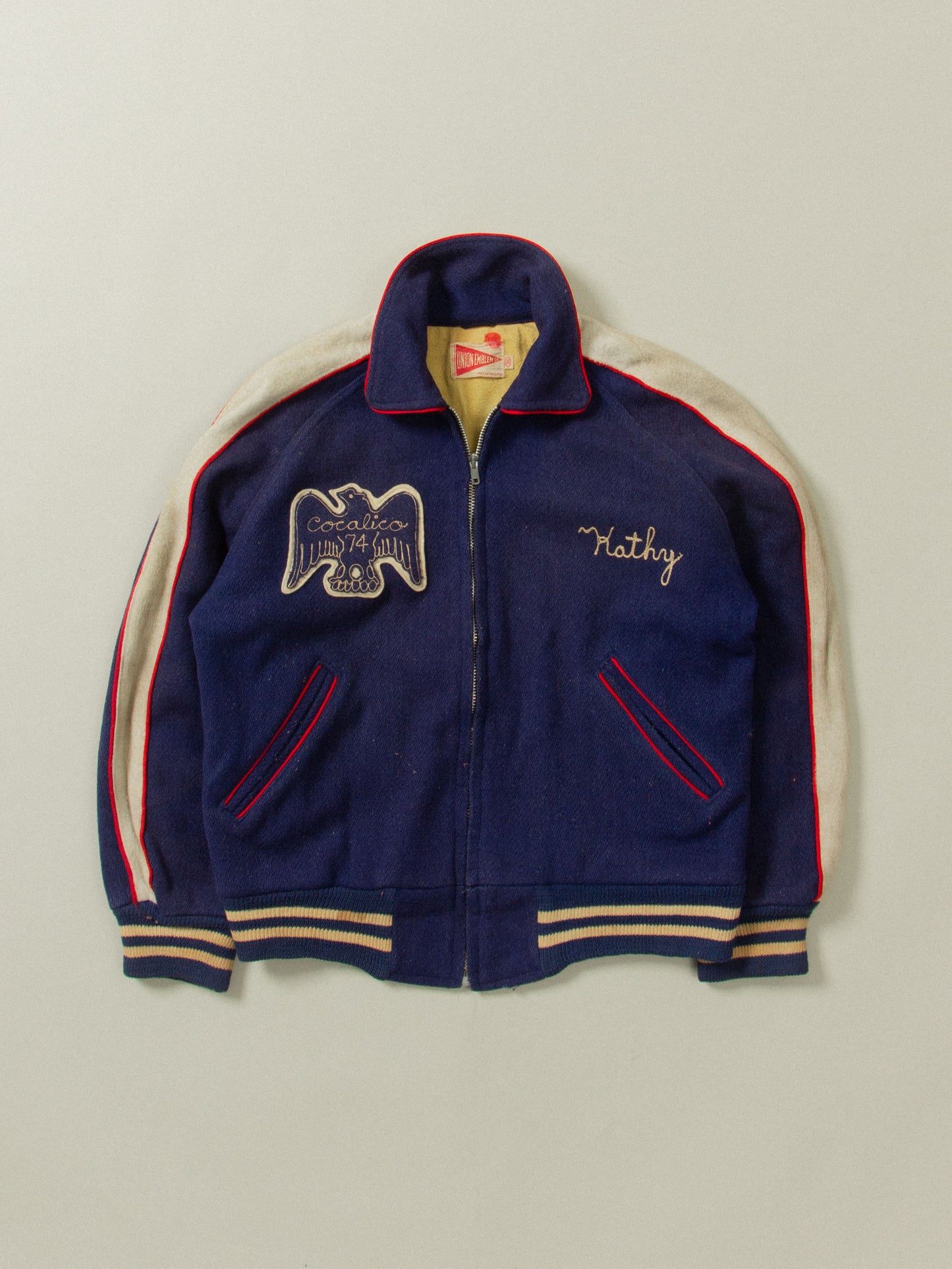 Vtg 1970s Cocalico School Letterman Jacket (S)