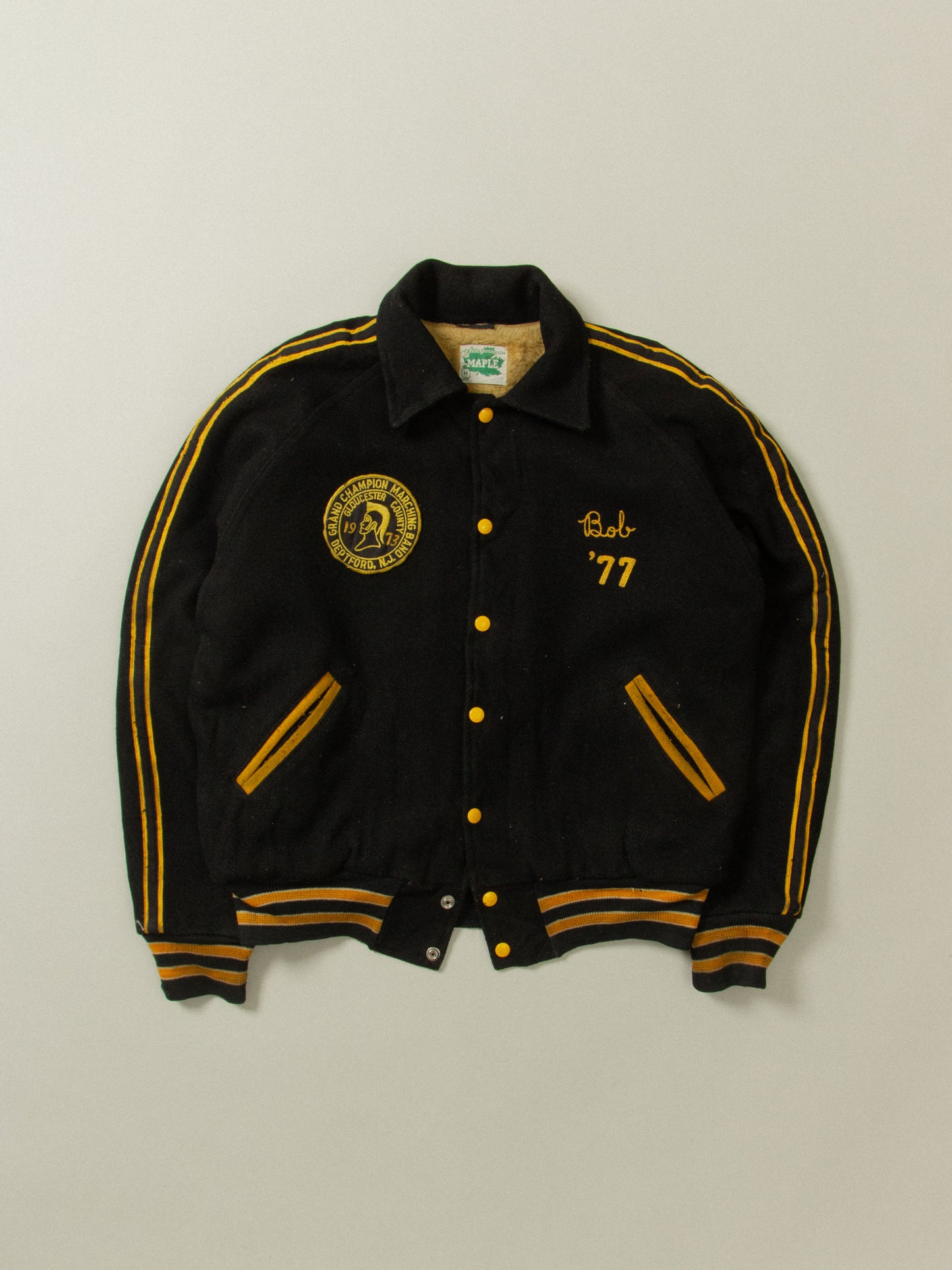 Vtg 1970s Deptford Spartan Band Jacket (M)
