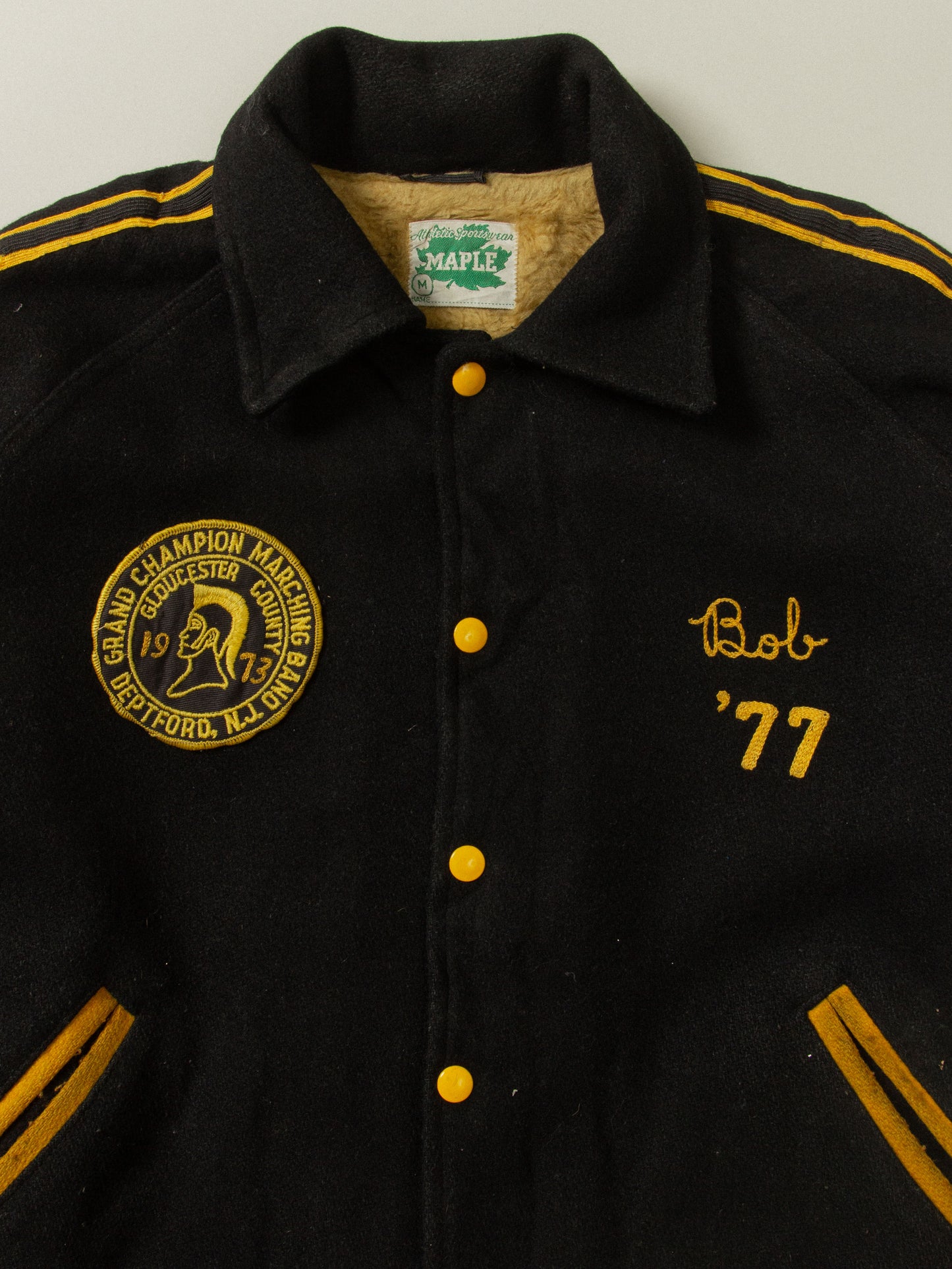 Vtg 1970s Deptford Spartan Band Jacket (M)