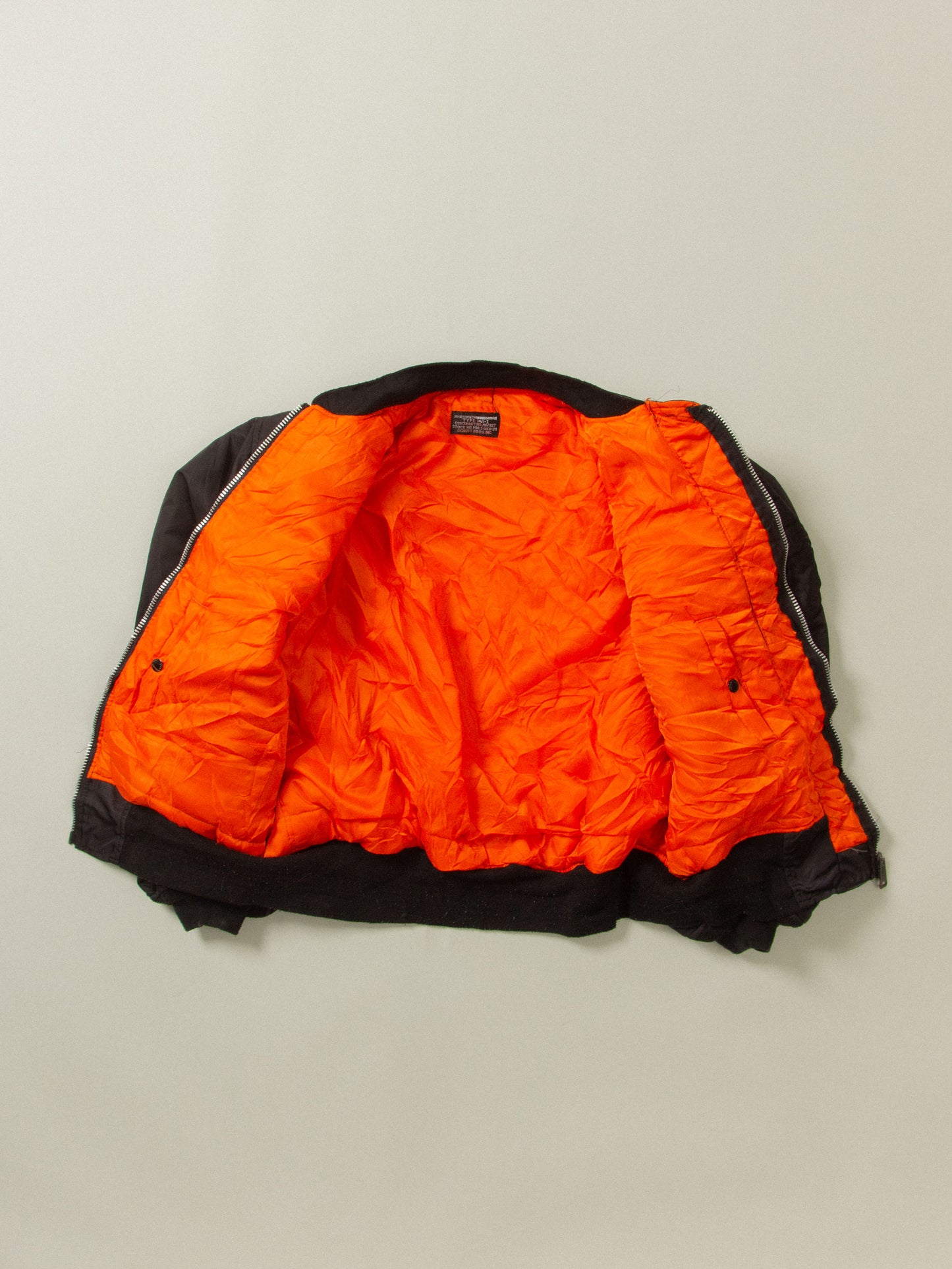 Vtg 1990s Schott NYC MA-1 Bomber Jacket (XXL)