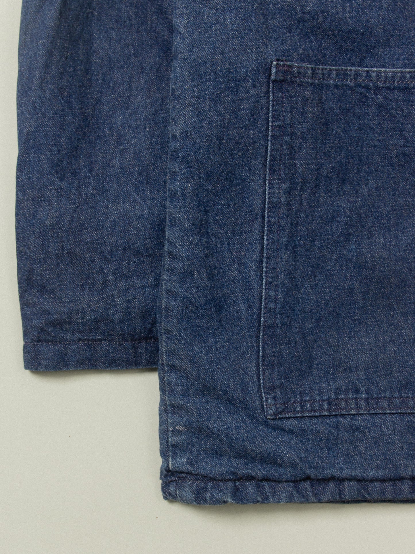 Vtg Walls Lined Denim Chore Jacket - Made in USA (L)