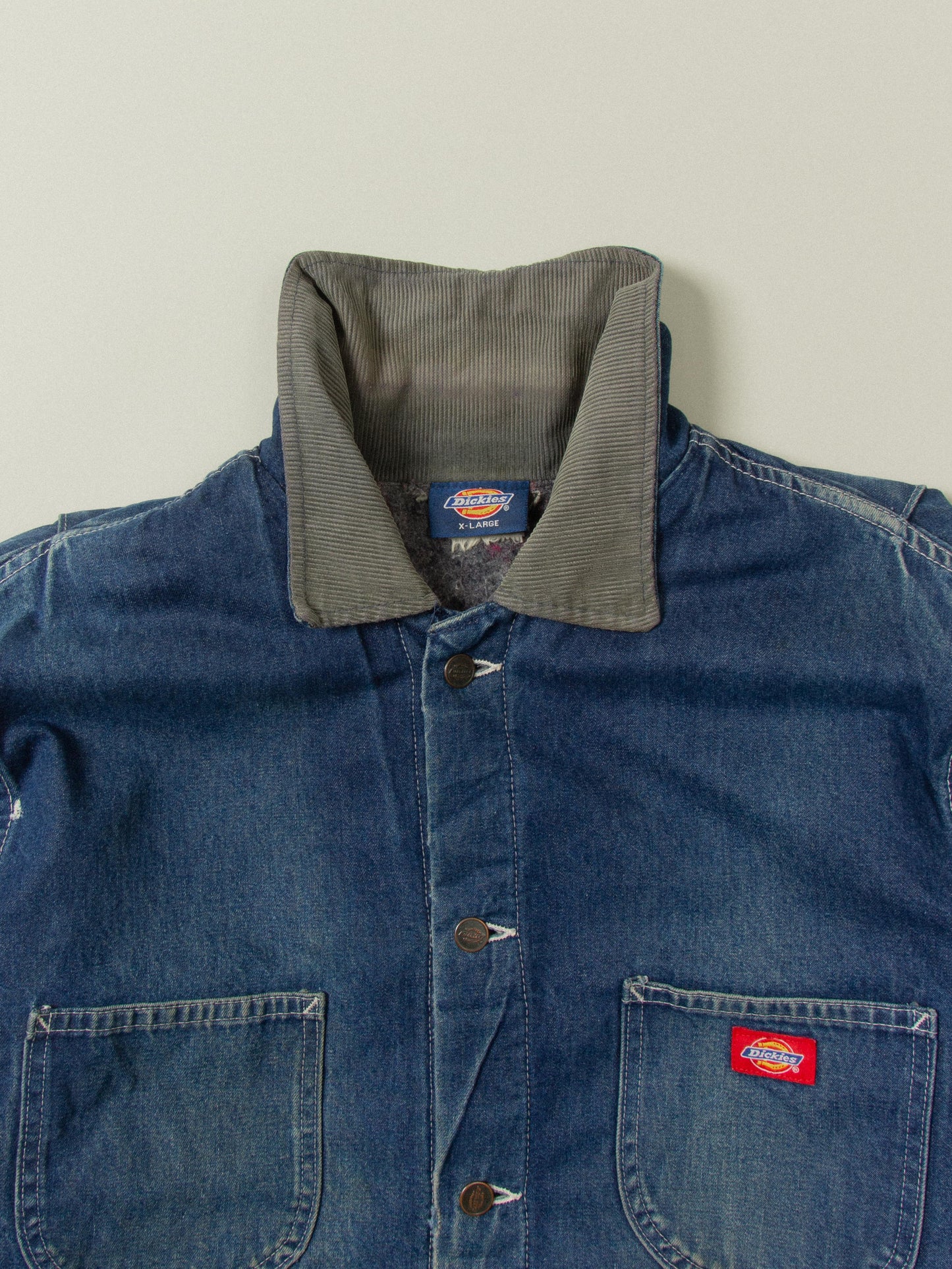 Vtg Dickies Lined Chore Coat (XL)