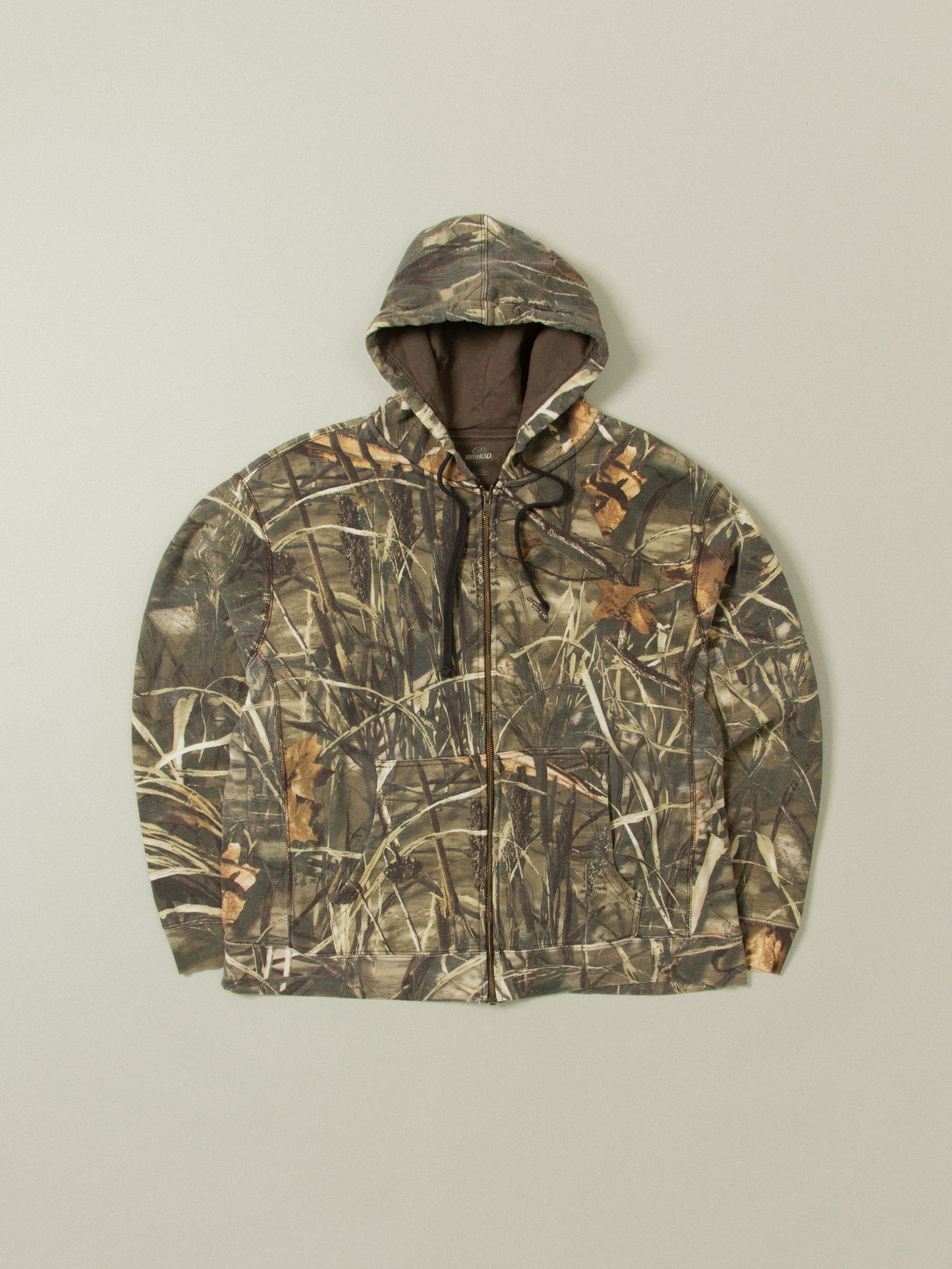 Vtg Hunting Camo Hoodie (XL)