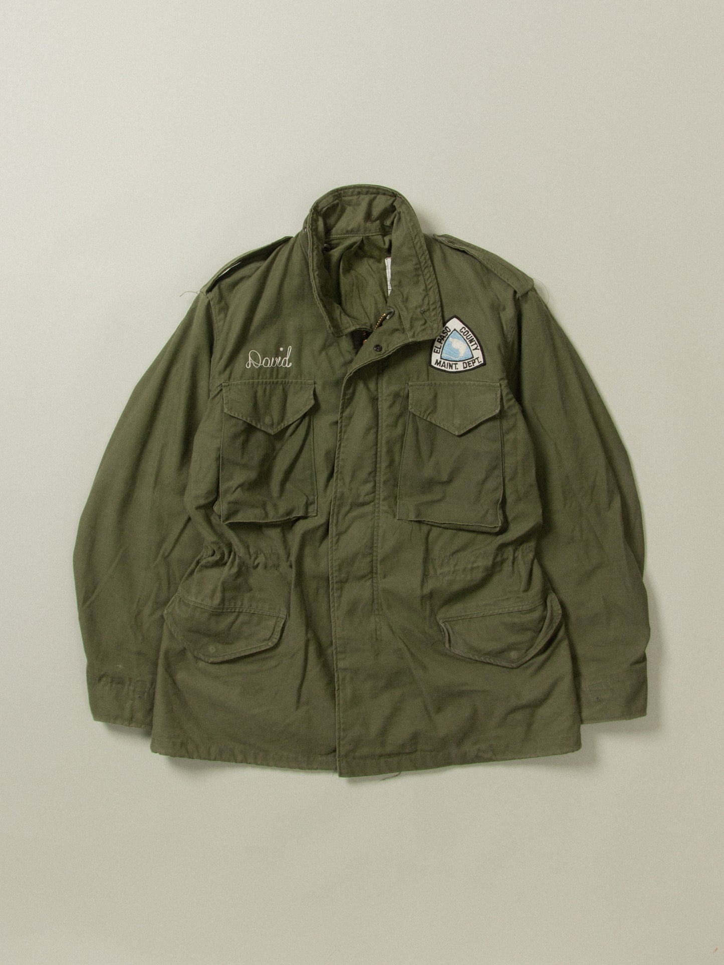Vtg 1980s M-65 Field Jacket (M)
