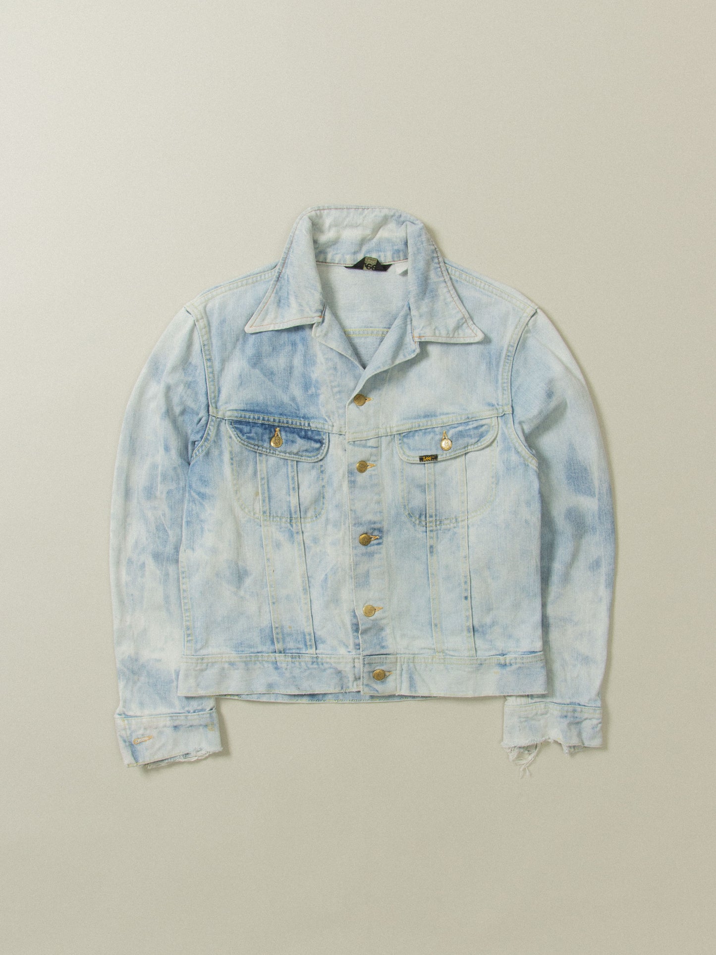 Vtg 1970s Lee Denim Jacket - Made in USA (M)