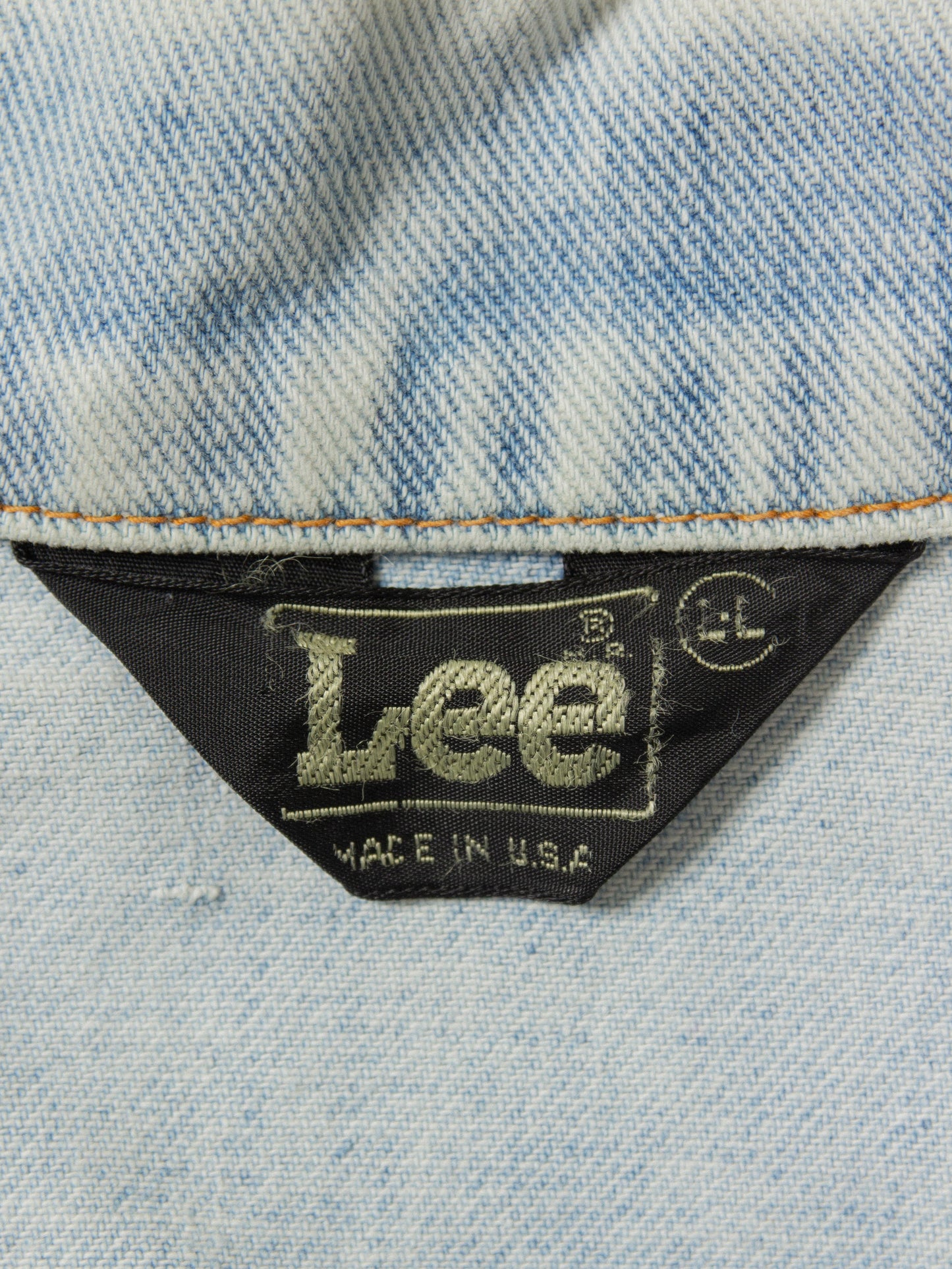 Vtg 1970s Lee Denim Jacket - Made in USA (M)