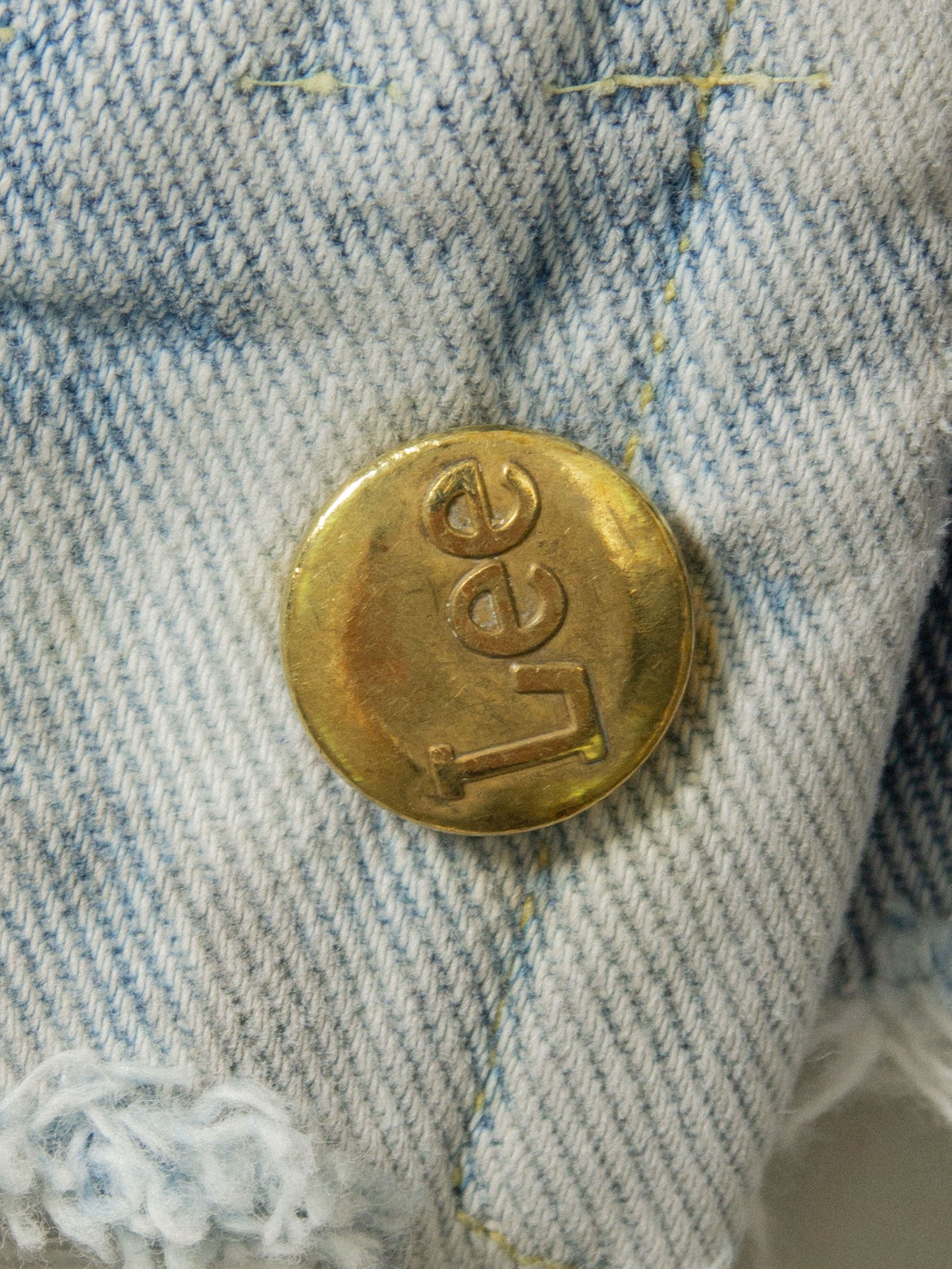 Vtg 1970s Lee Denim Jacket - Made in USA (M)