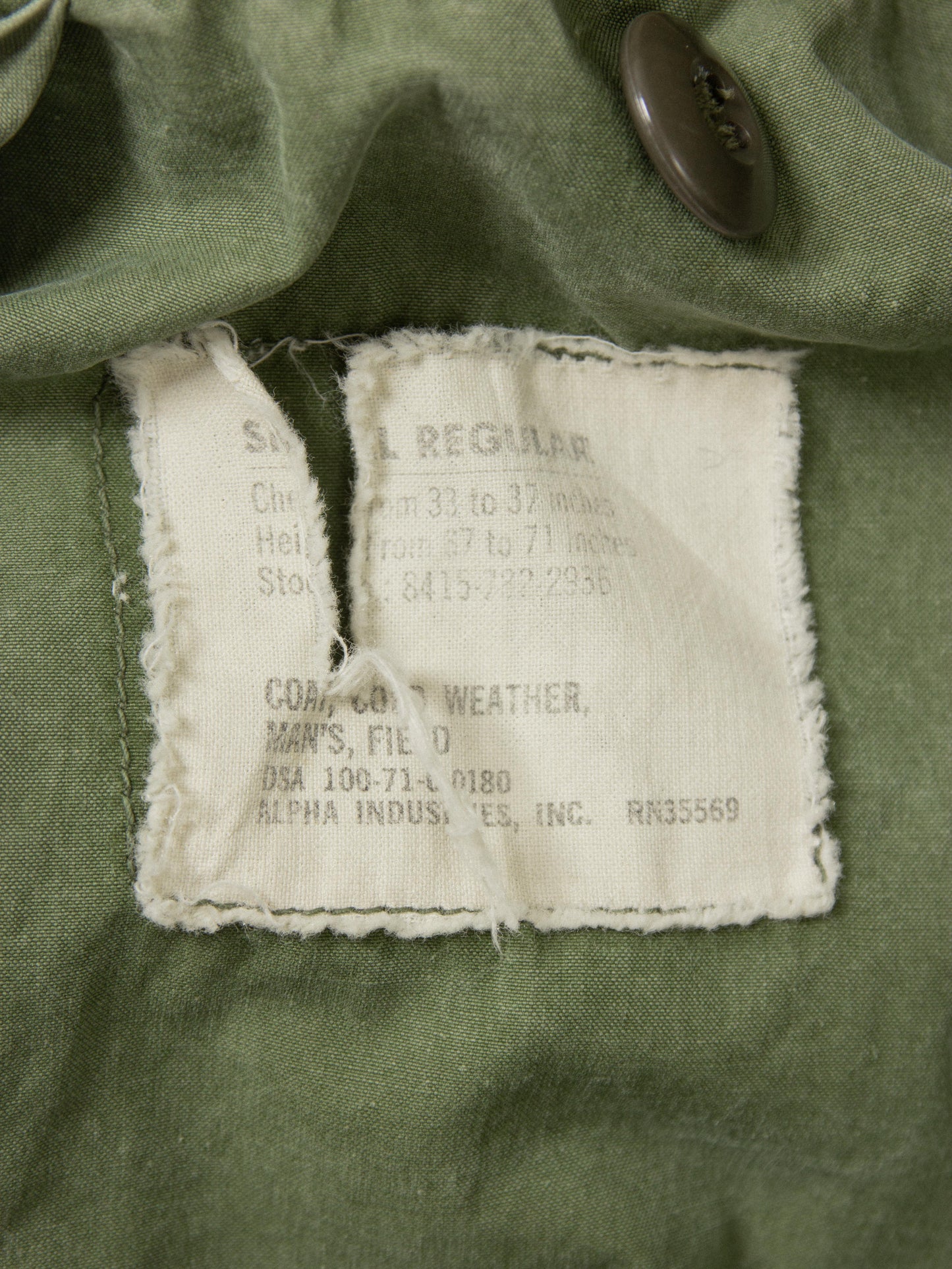 Vtg 1970s US Army M-65 Field Jacket (M)