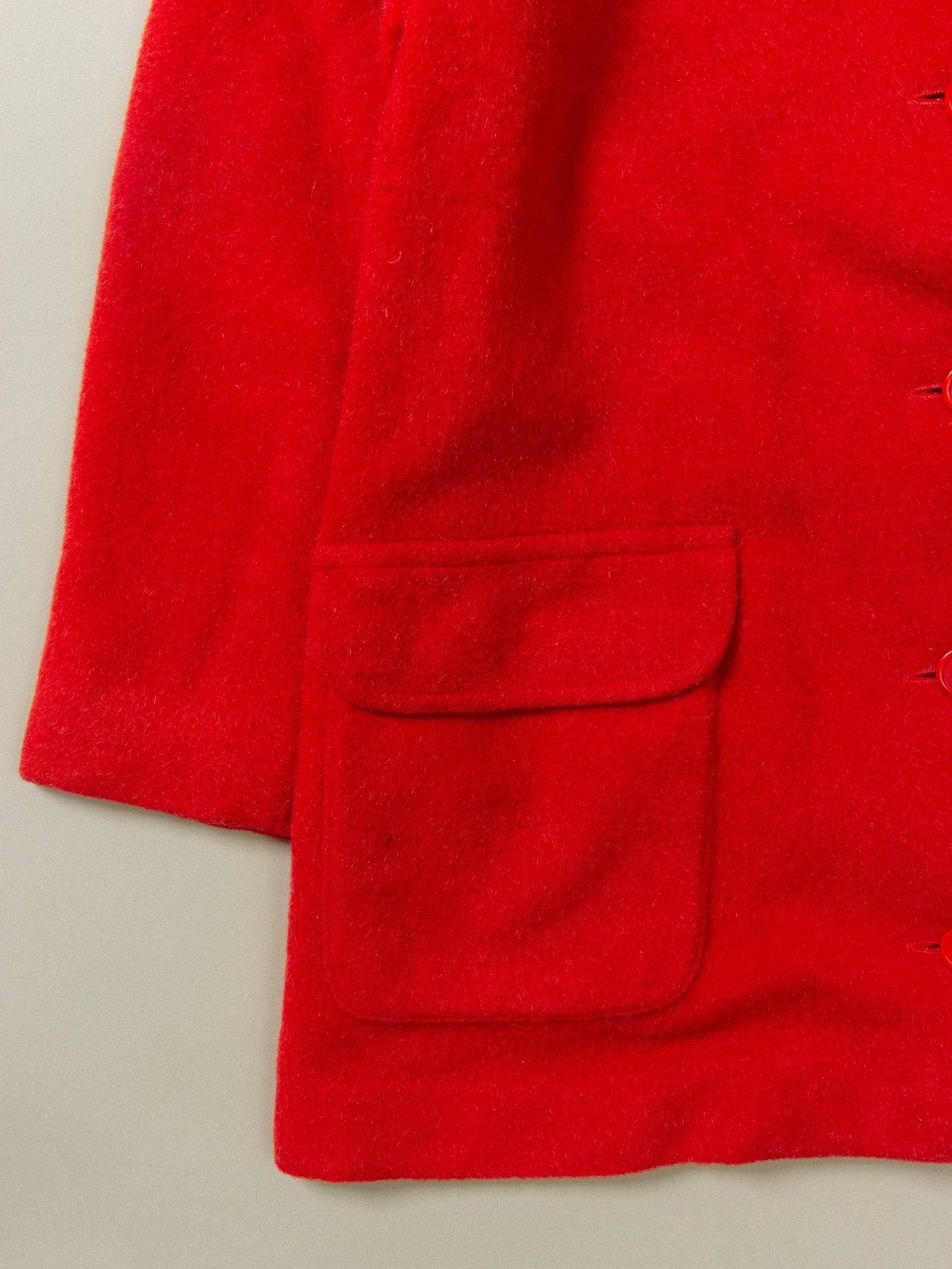 Vtg 1940s Pendleton Wool Coat - Made in USA (S)