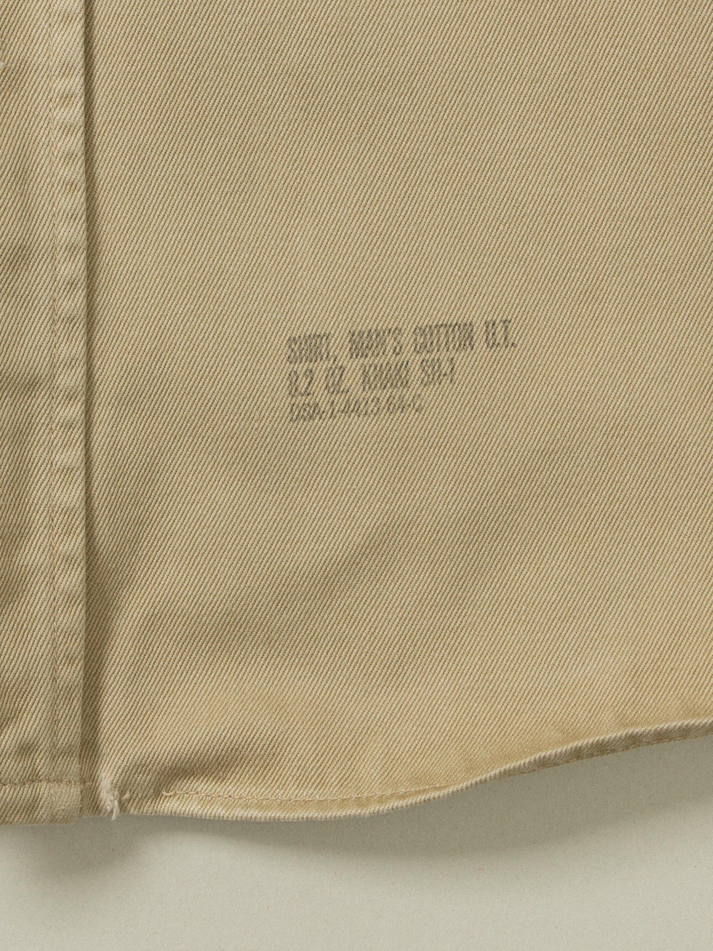 Vtg 1960s US Army Khaki Shirt (XS)