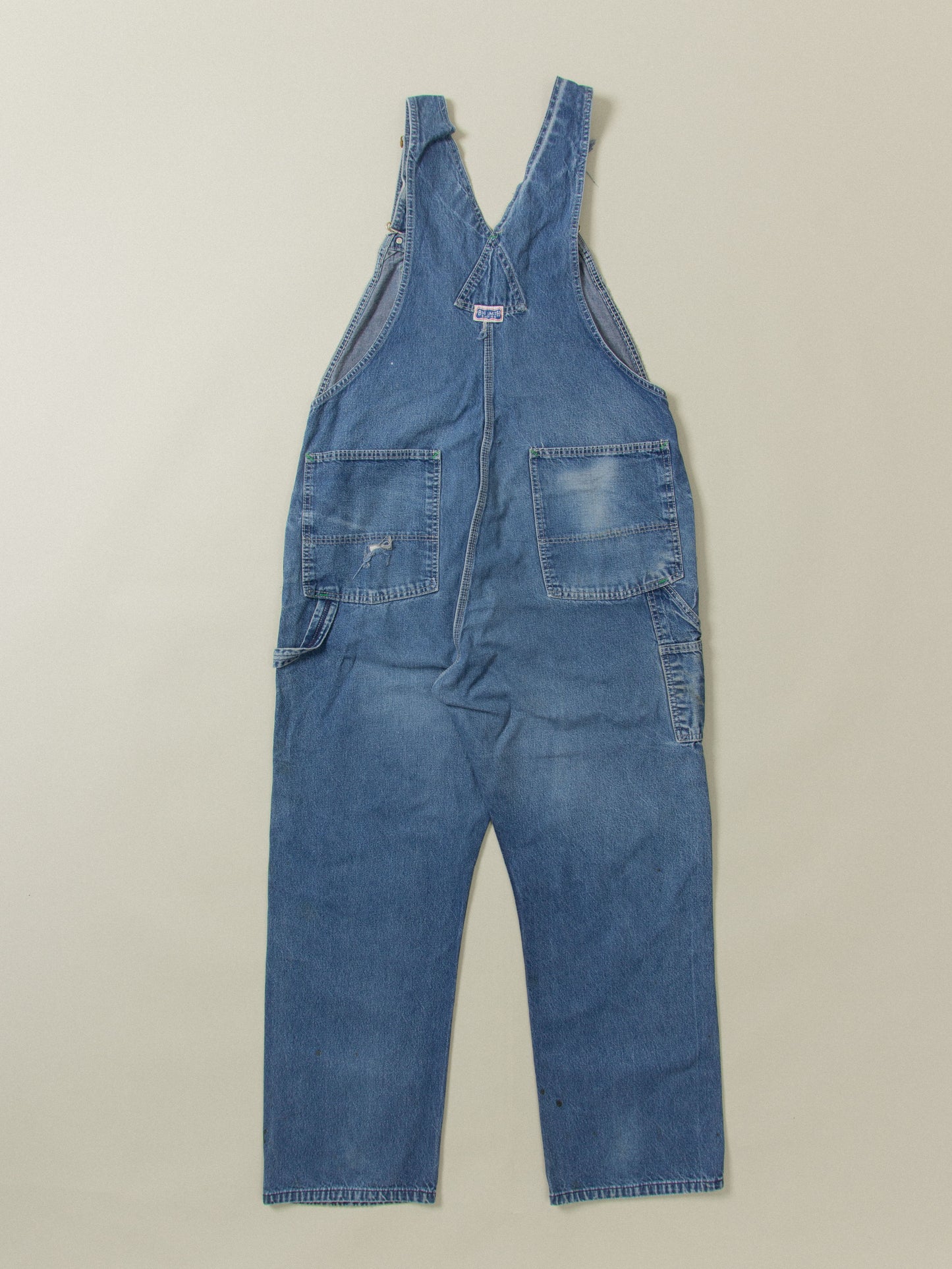 Vtg 1970s Big Smith Denim Overalls - Made in USA (L)