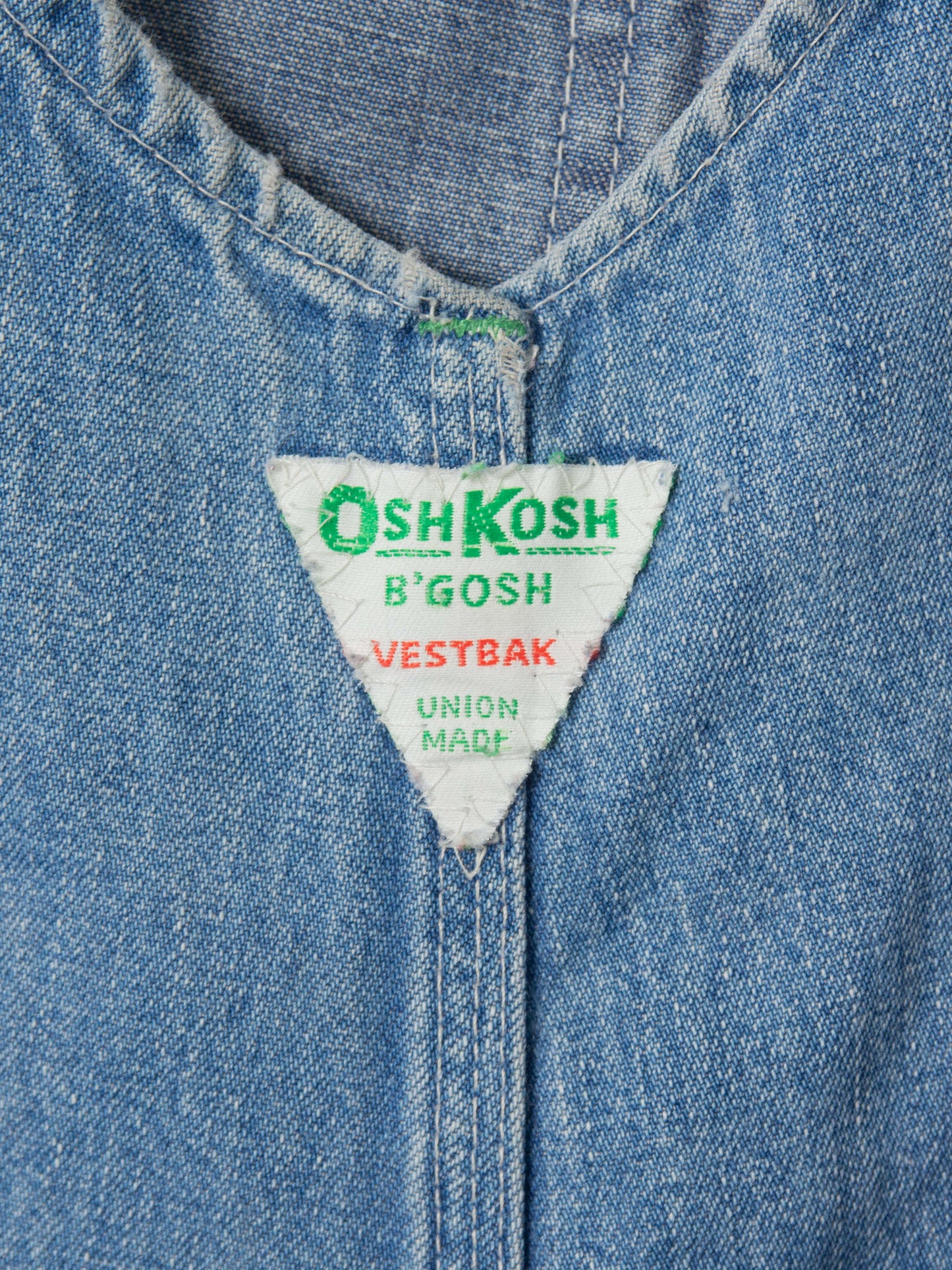 Vtg 1990s OshKosh Denim Overall - Made in USA (L)