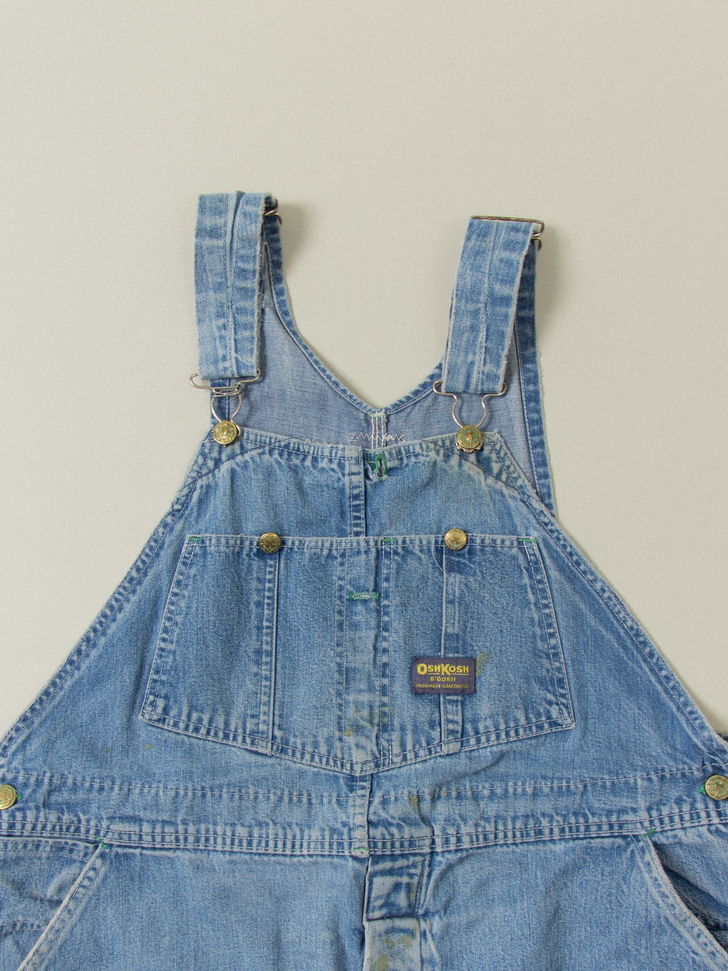 Vtg 1990s OshKosh Denim Overall - Made in USA (L)