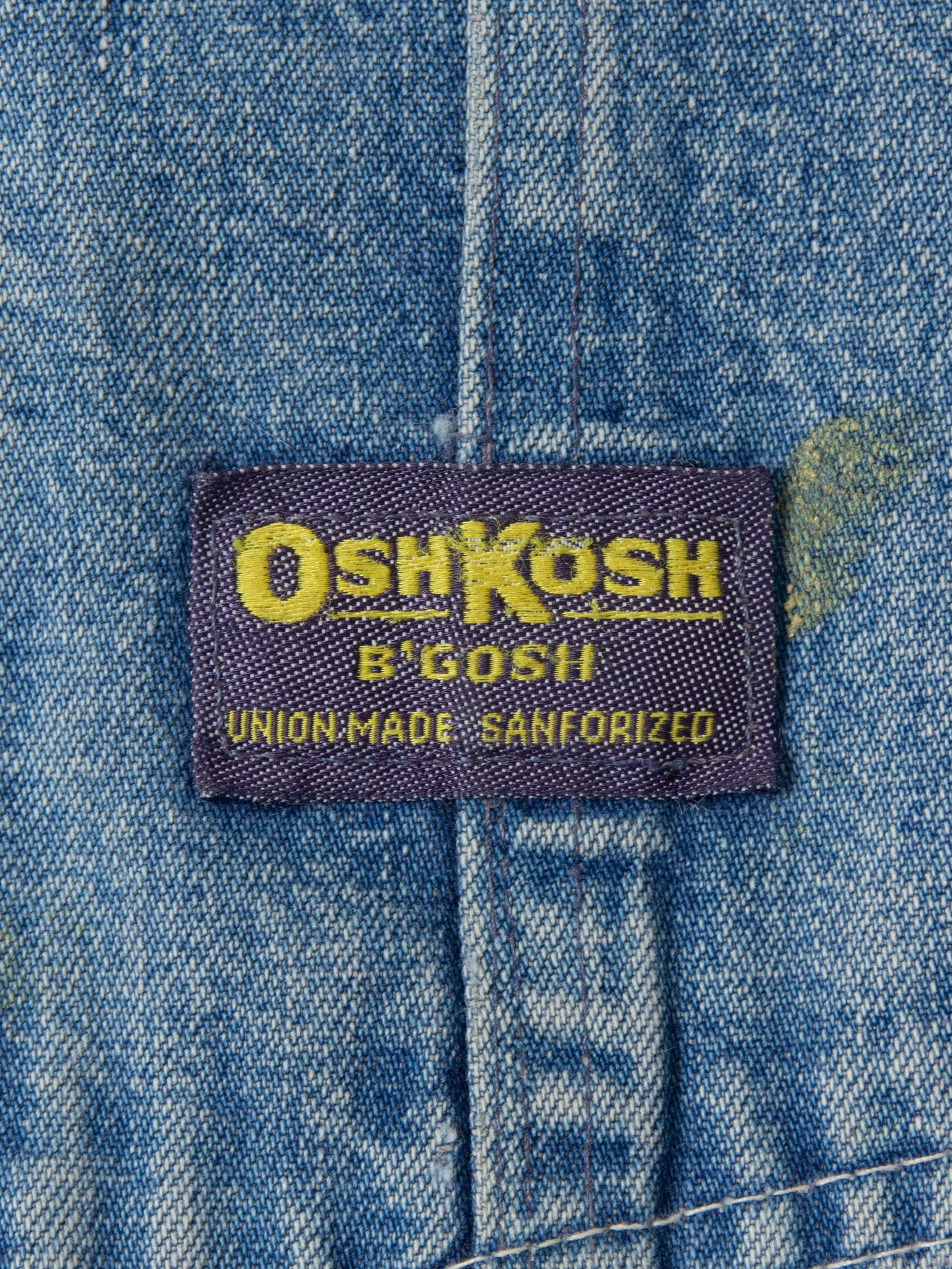 Vtg 1990s OshKosh Denim Overall - Made in USA (L)
