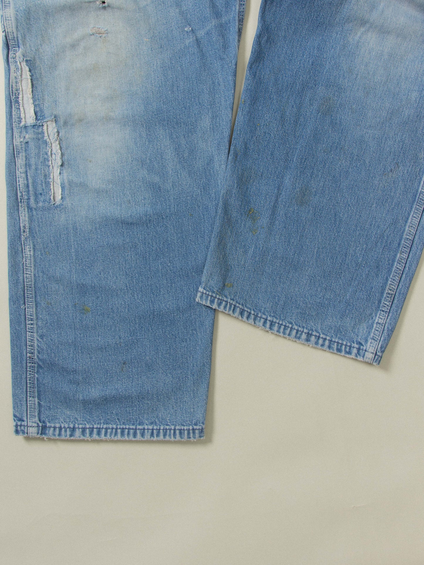 Vtg 1990s OshKosh Denim Overall - Made in USA (L)