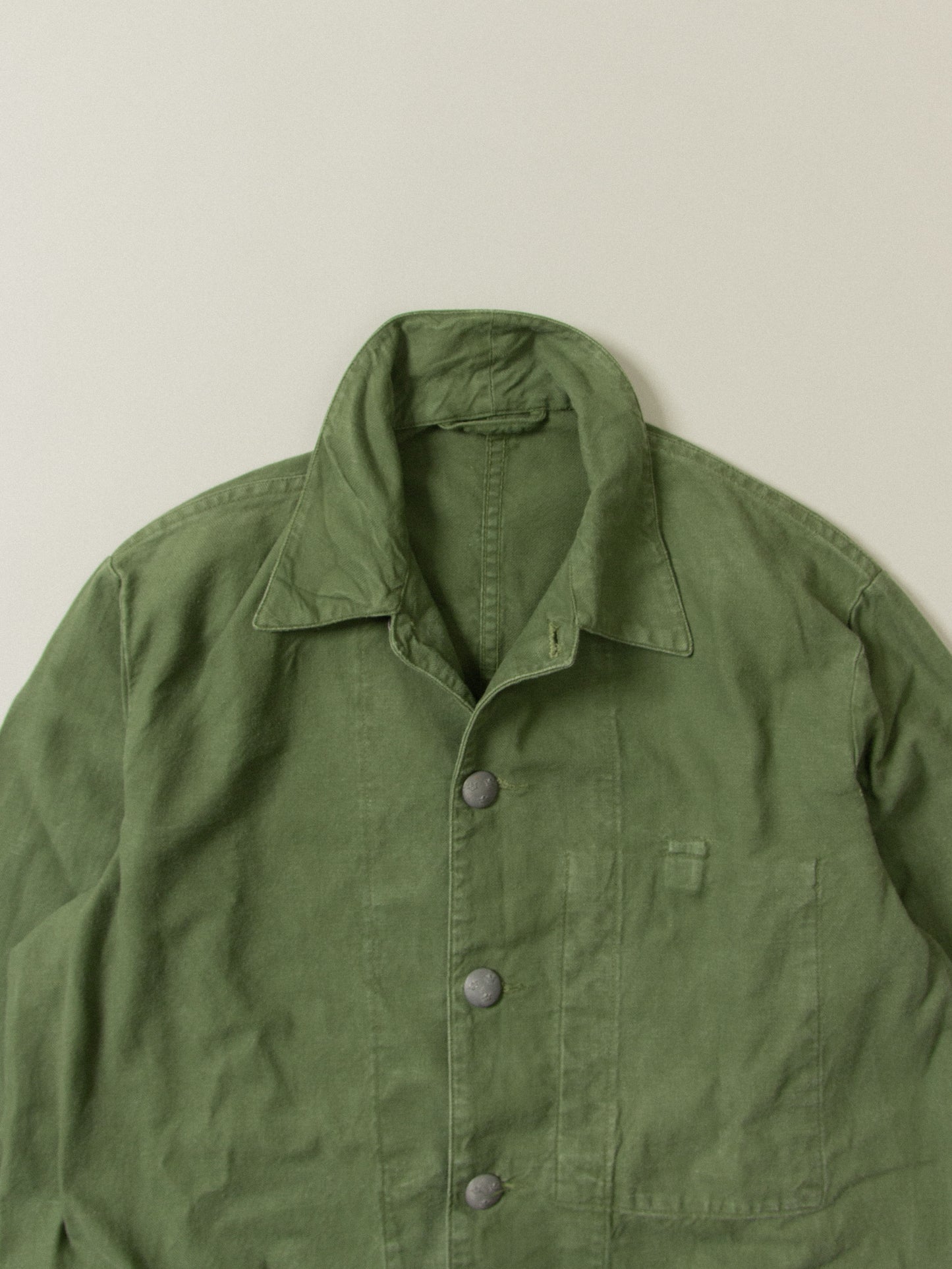 Vtg Swedish Army Chore Coat