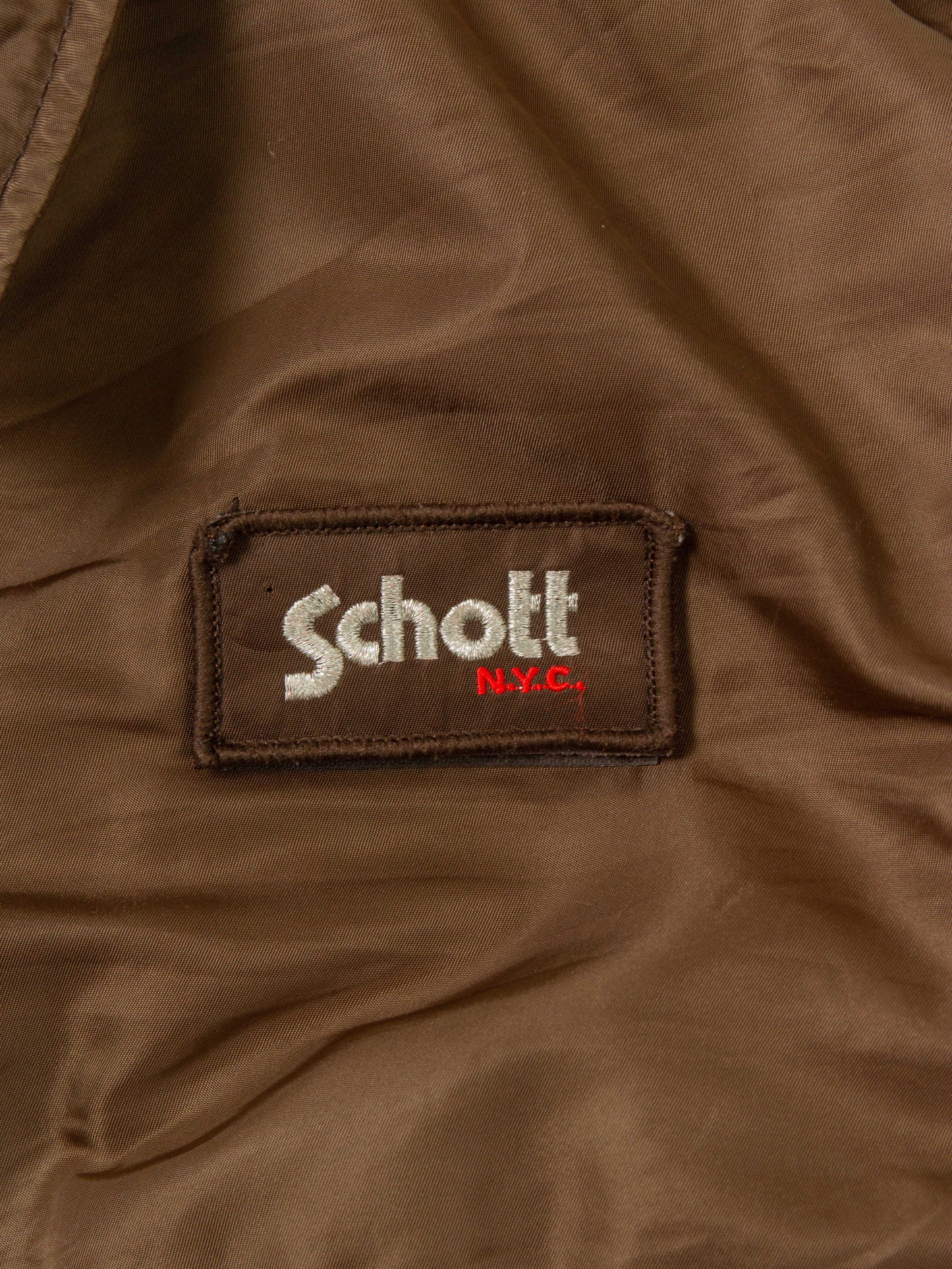Vtg 1990s Schott NYC A-4W Fireman/Women's Jacket (M-short)
