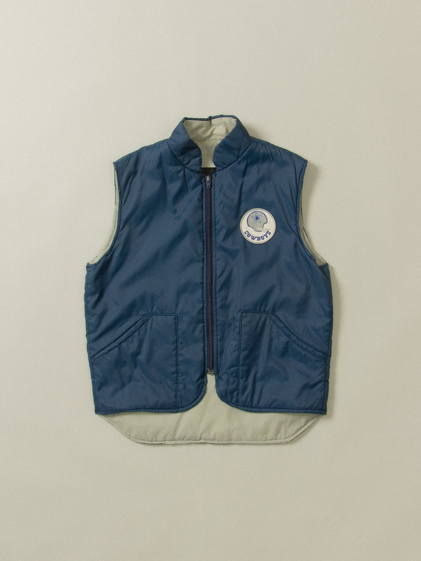 Vtg 1970s Official NFL Dallas Cowboys Vest (S)