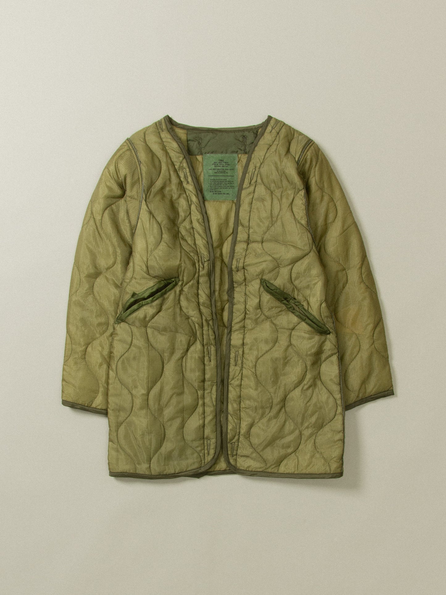 Vtg USGI Desert Night Camo Parka Liner (XS)