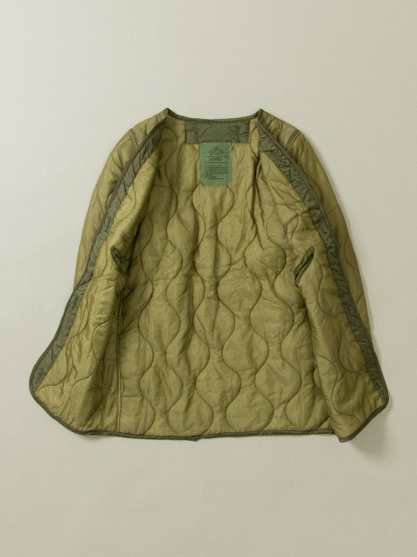 Vtg USGI Desert Night Camo Parka Liner (XS)