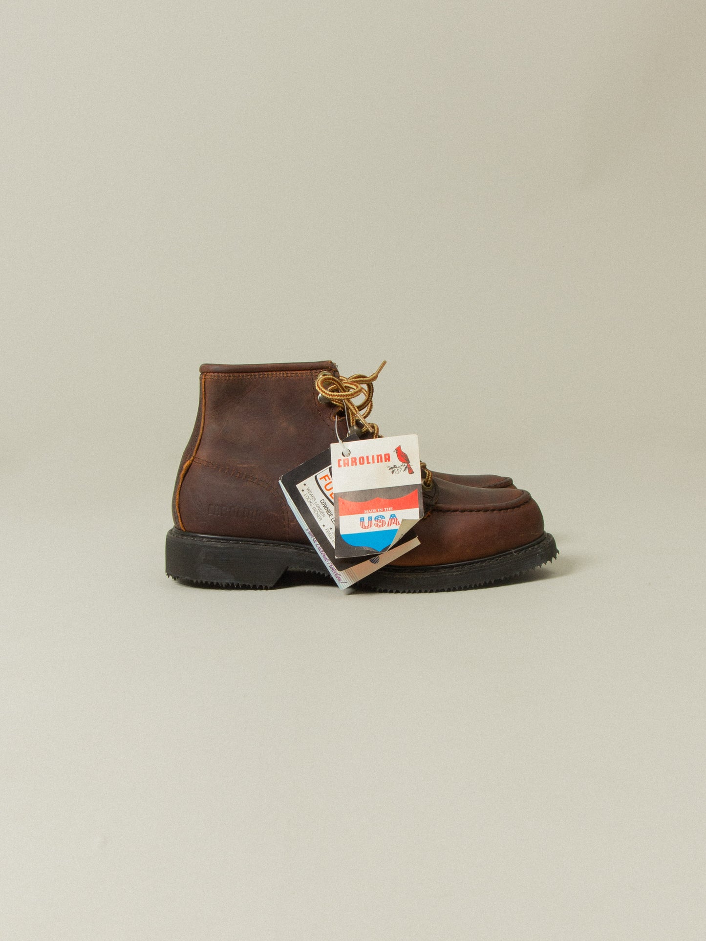 Vtg Carolina Work Boots - Made in USA